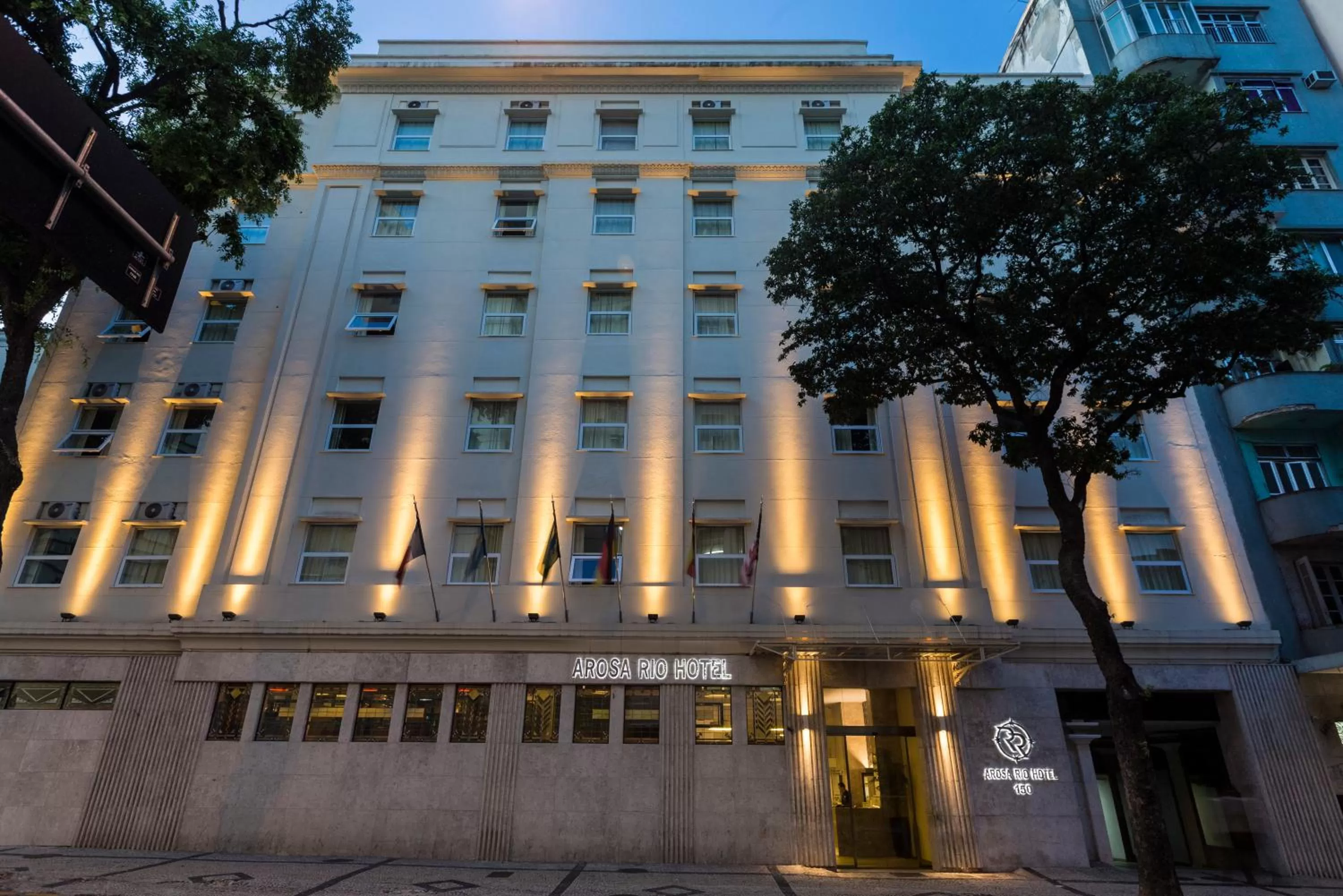 Facade/entrance in Arosa Rio Hotel