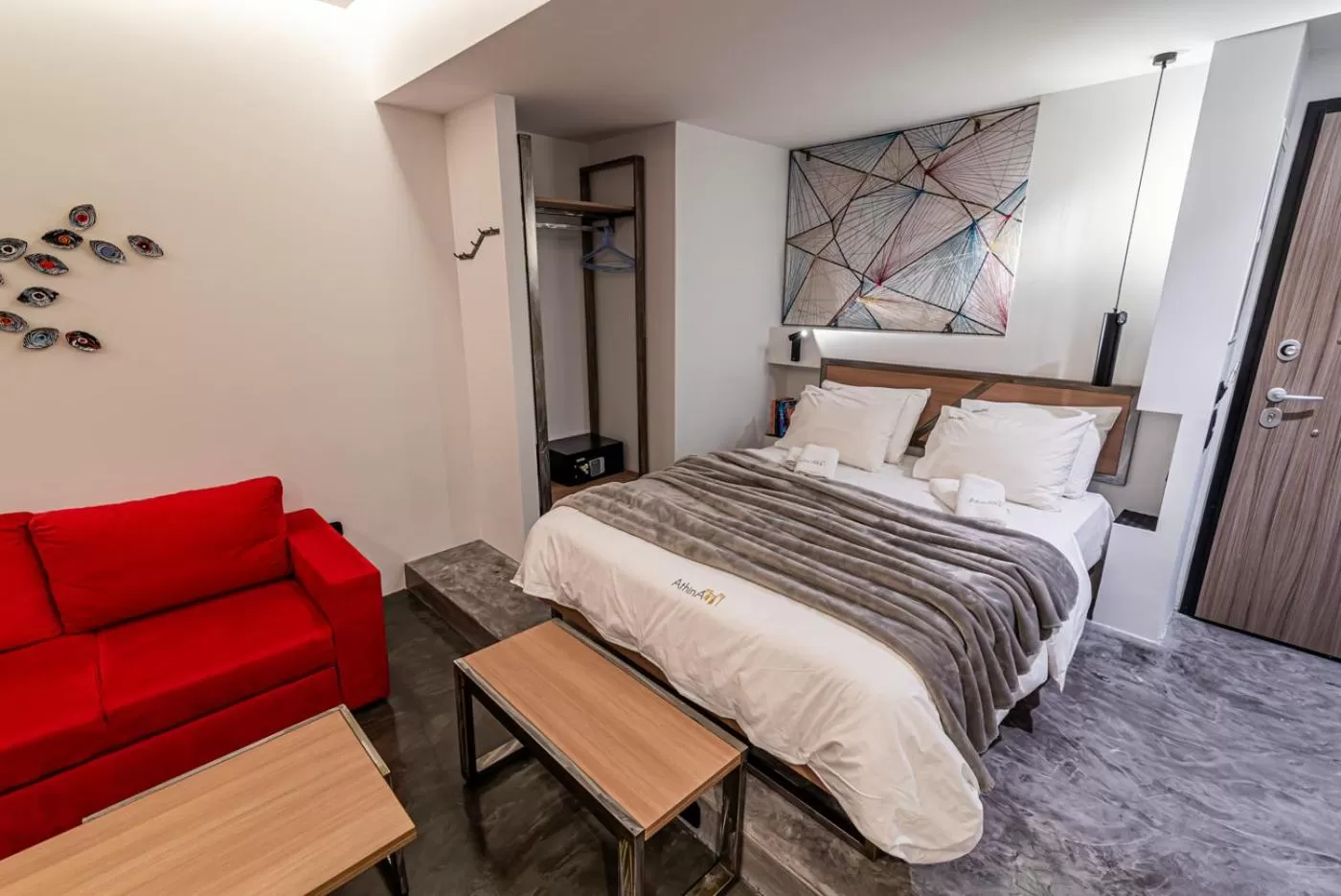 Bedroom, Bed in AthinA STREETAPARTMENTS