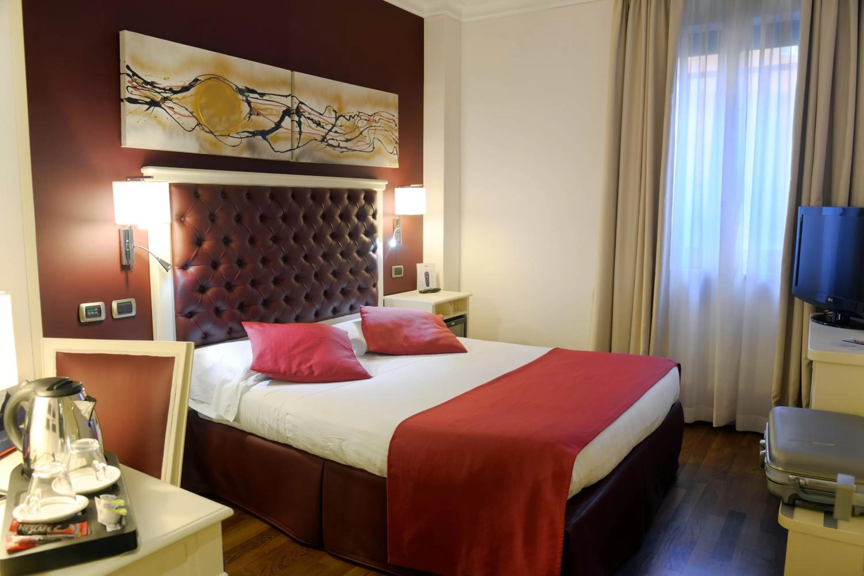 Photo of the whole room, Bed in Trilussa Palace Hotel Congress & Spa