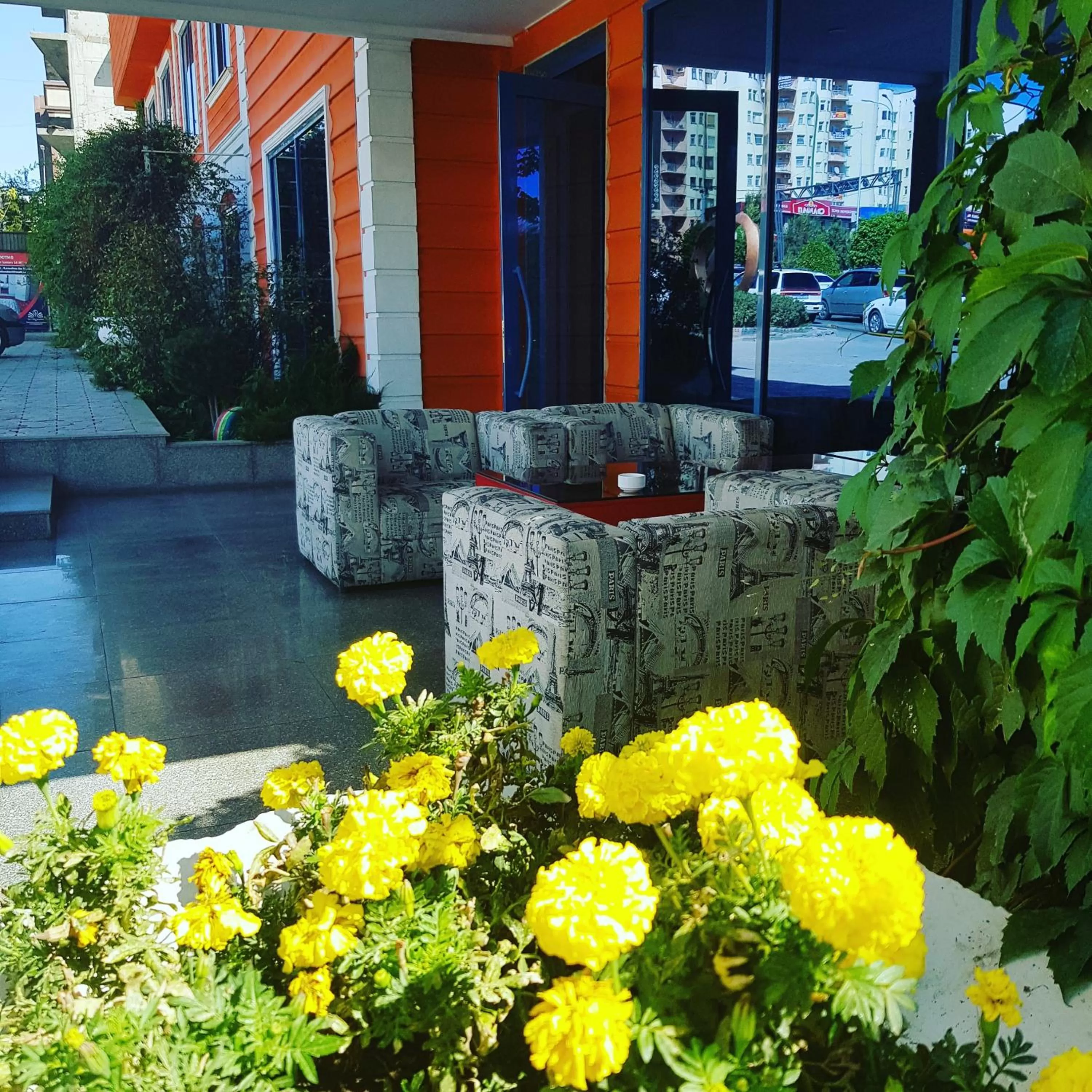 Staff in Sapar Standart Hotel