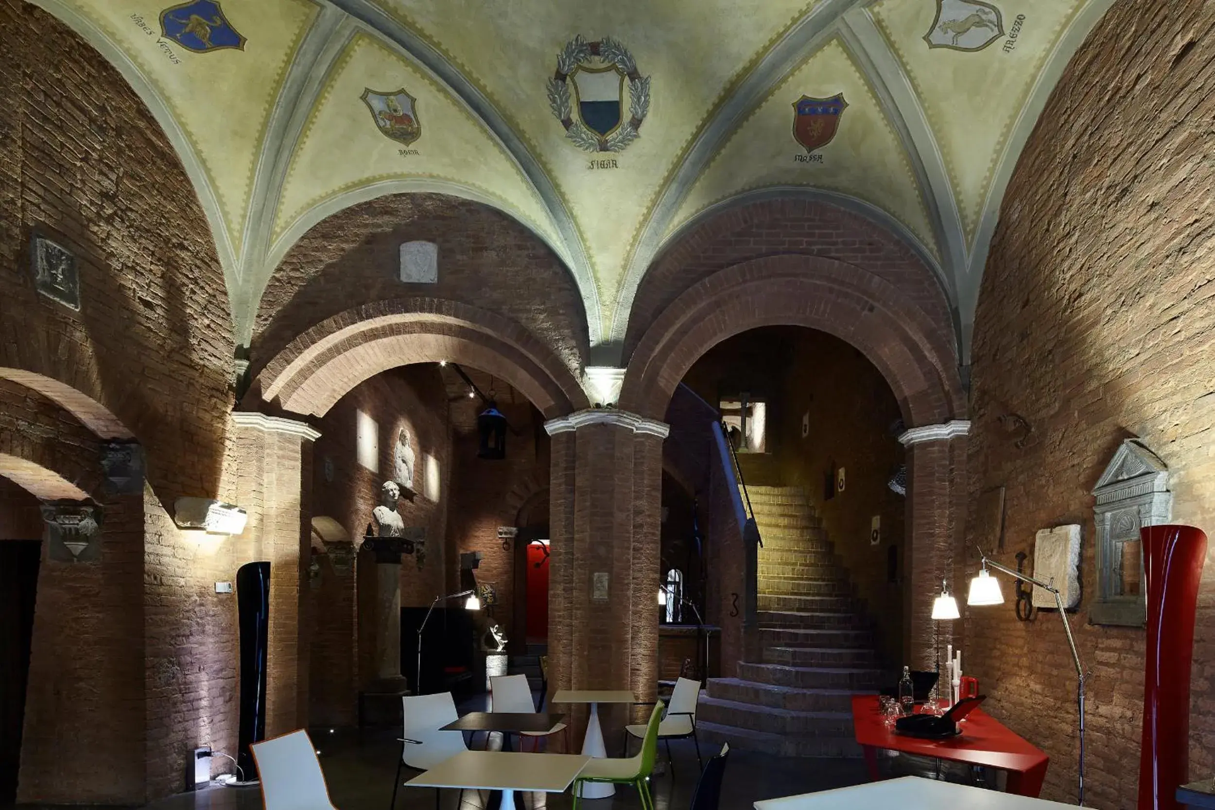 Lobby or reception, Restaurant/Places to Eat in Palazzetto Rosso - Art Hotel