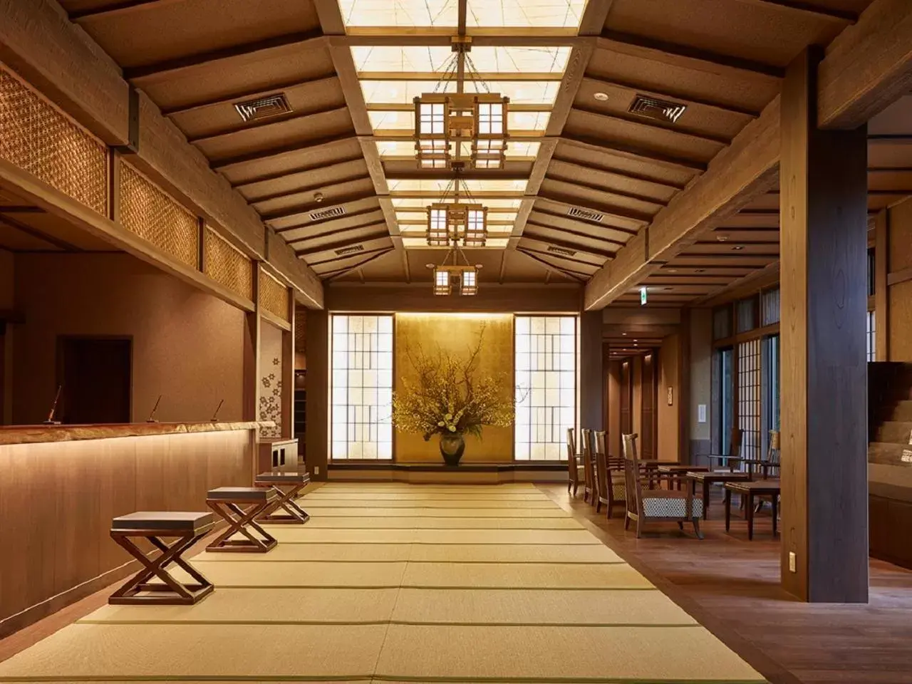 Lobby or reception in Yukinohana