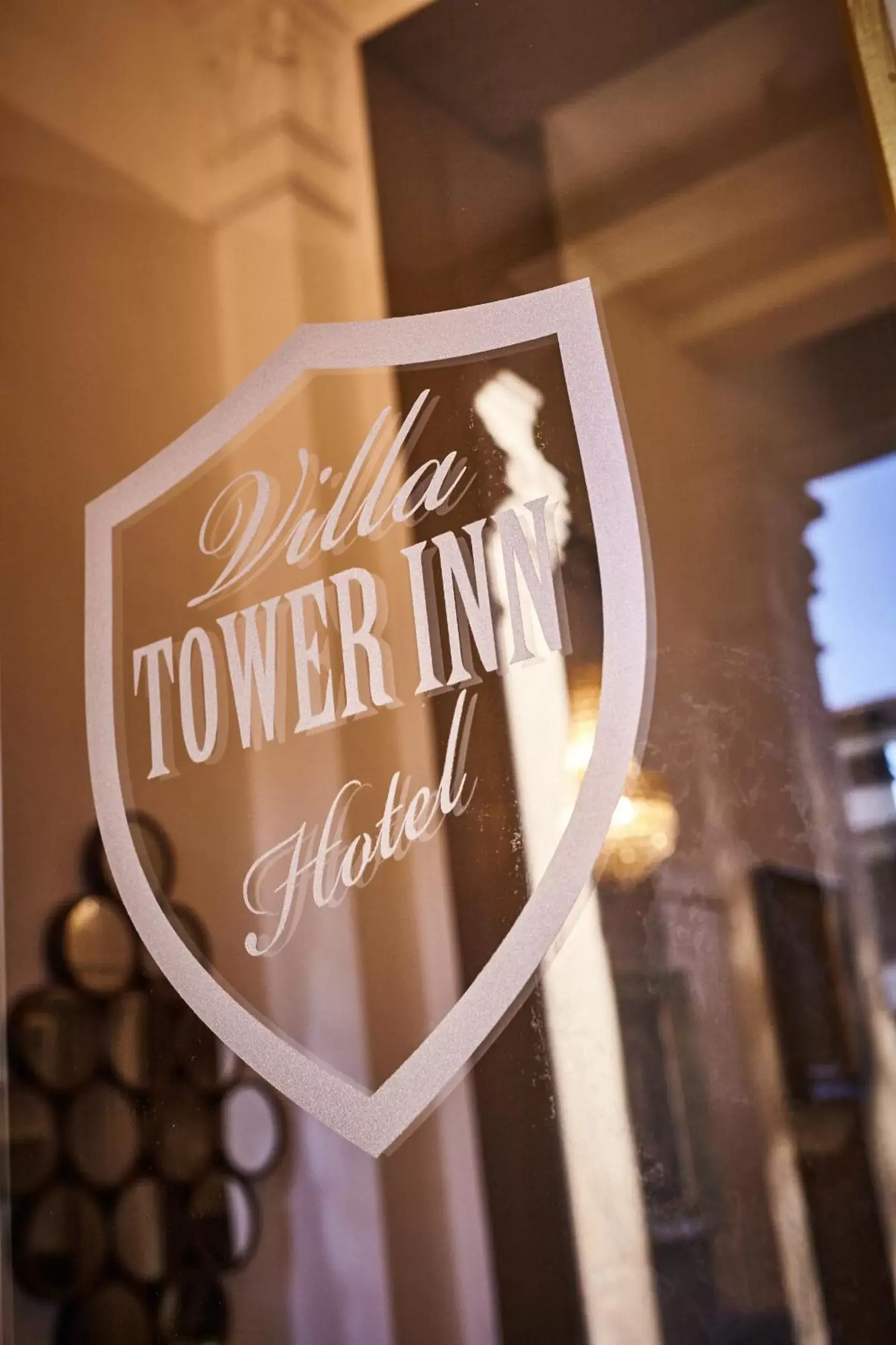 Day, Property Logo/Sign in Villa Tower Inn