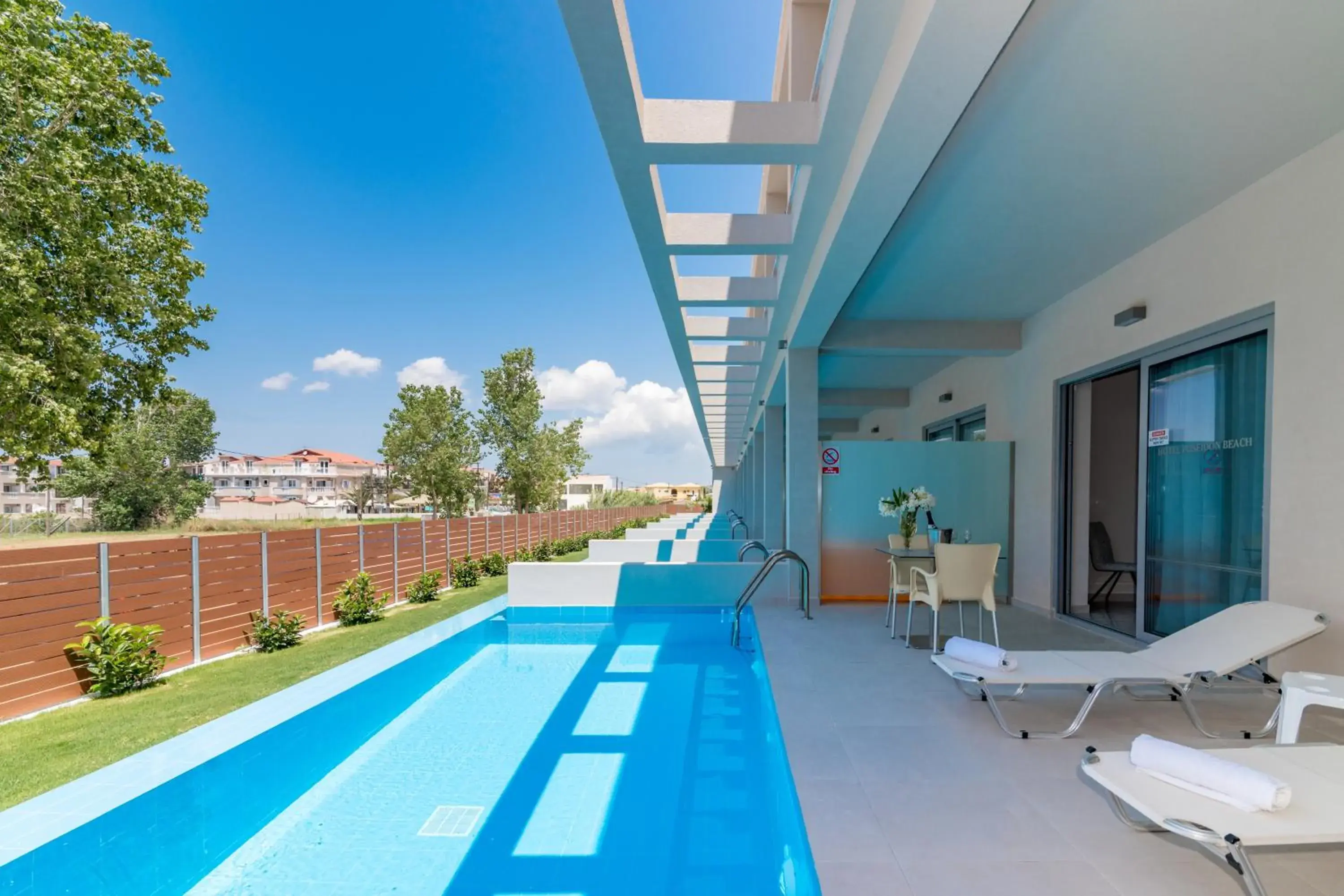 Swimming Pool in Poseidon Beach Hotel