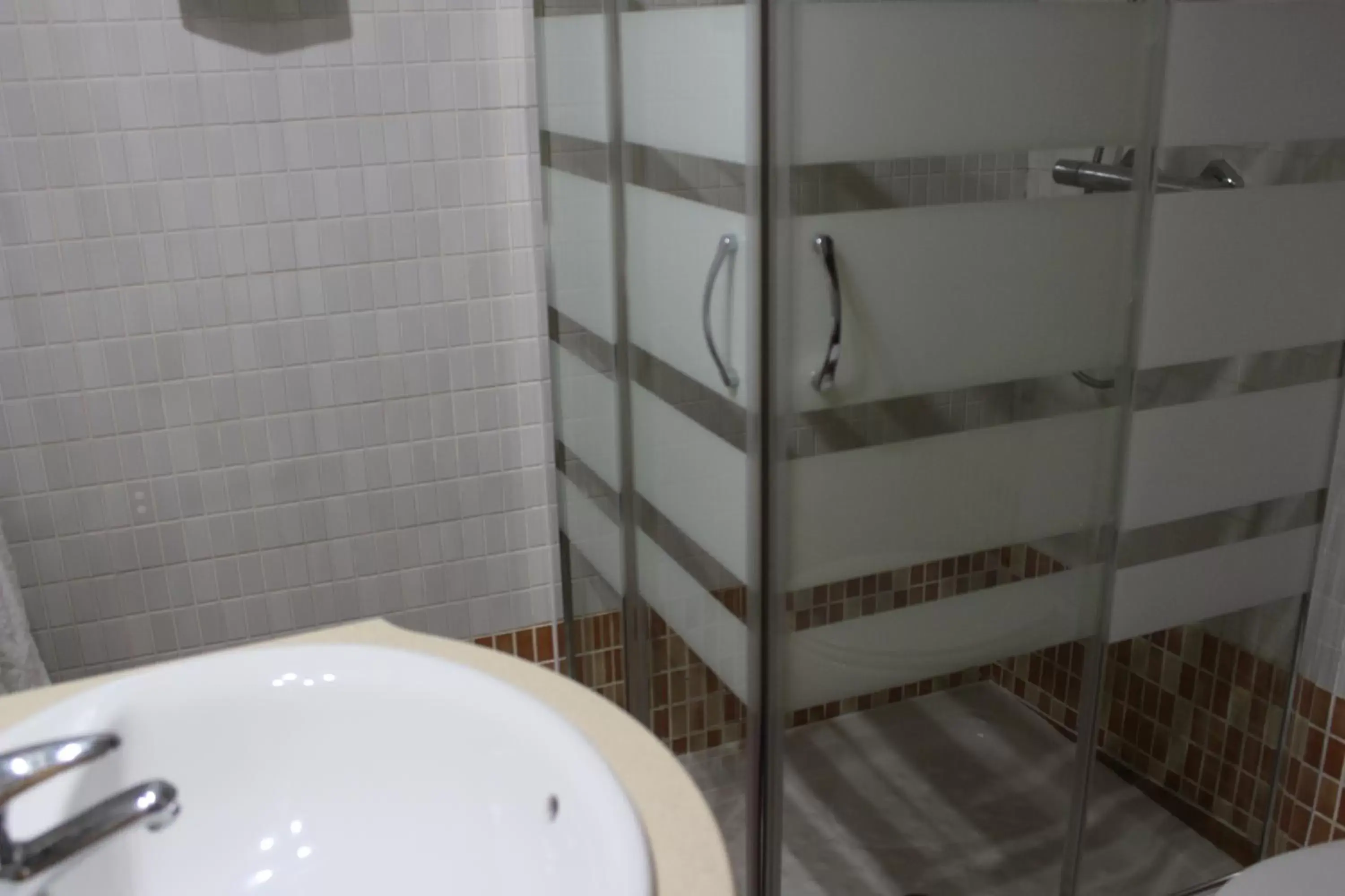 Shower, Bathroom in HOTEL HACIENDA SANTA BARBARA