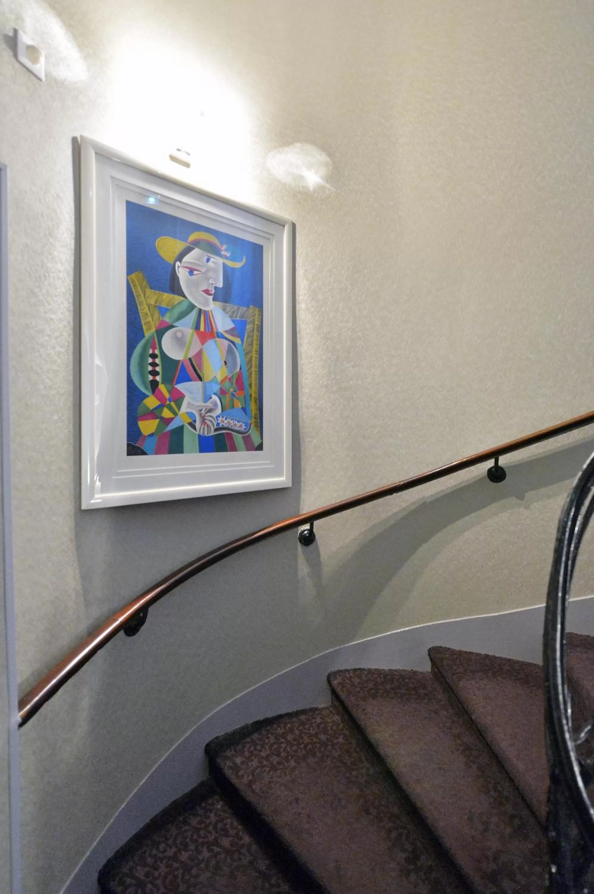 Decorative detail in Hôtel Eugénie