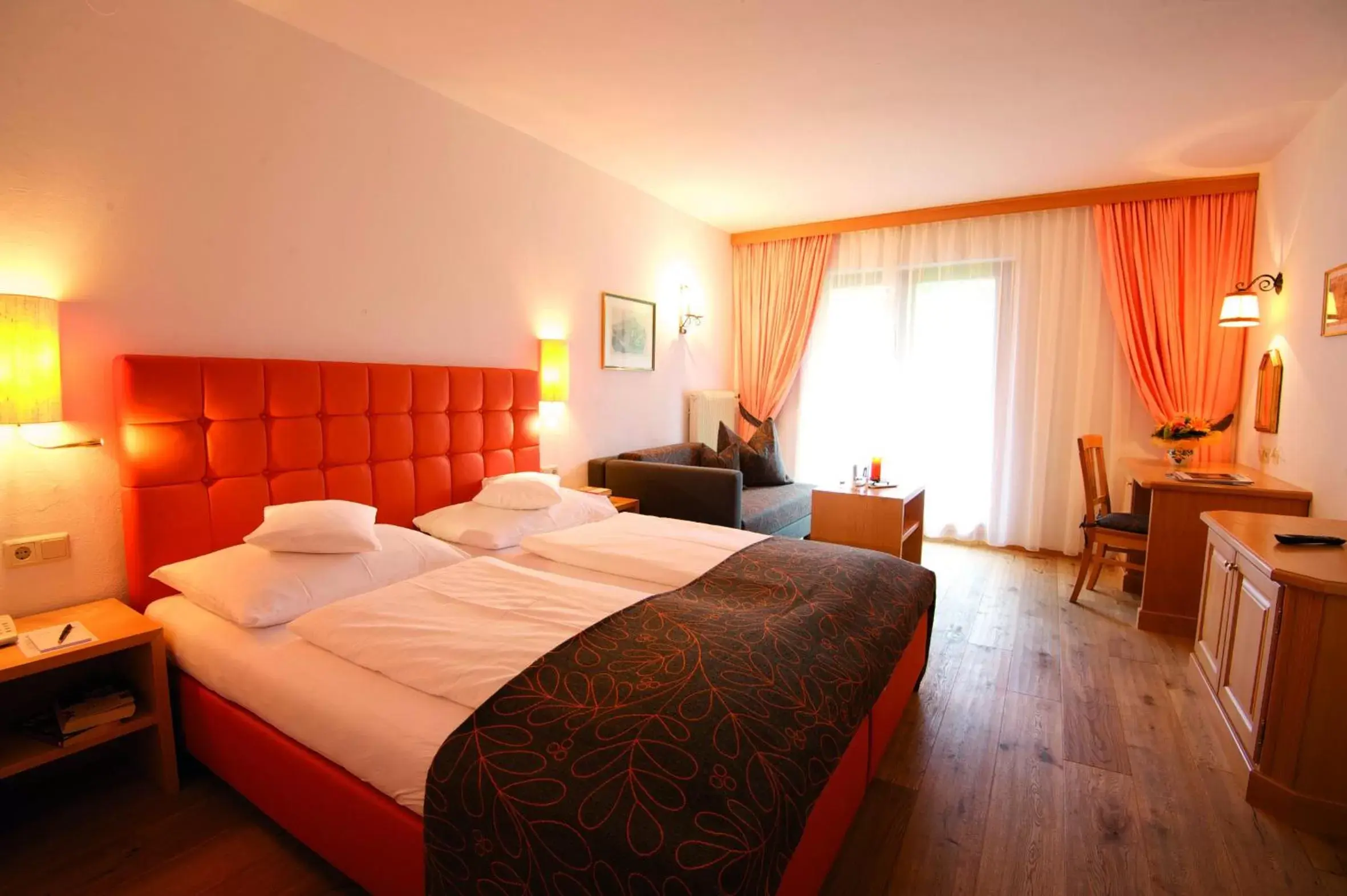 Photo of the whole room, Bed in Johannesbad Hotel St. Georg