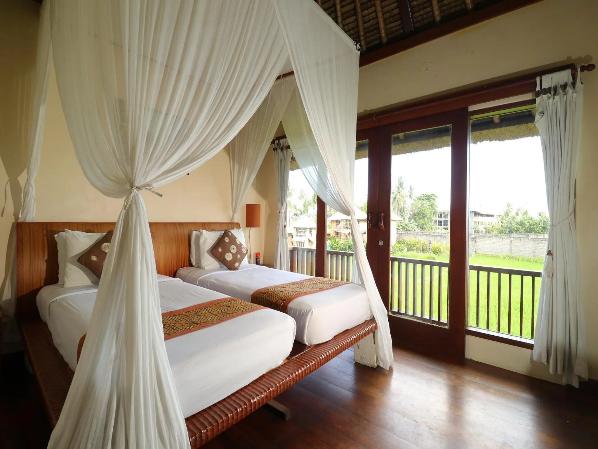 Bed in Biyukukung Suite & Spa