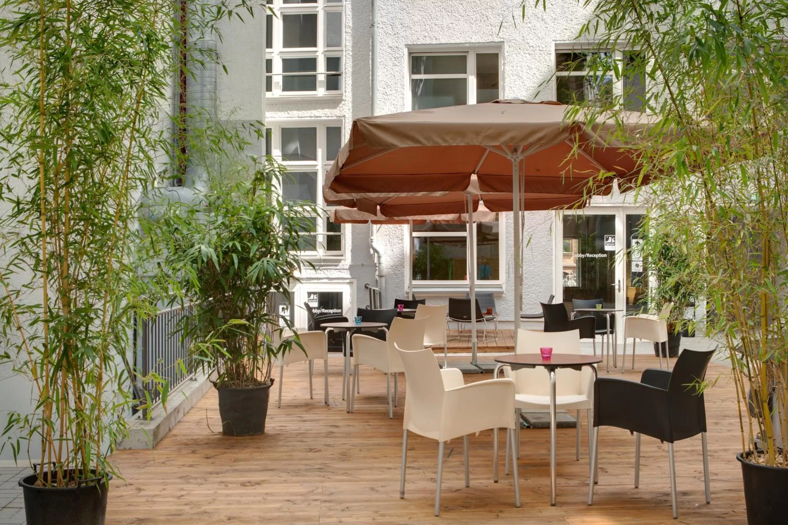 Balcony/Terrace in MEININGER Hotel Berlin Mitte