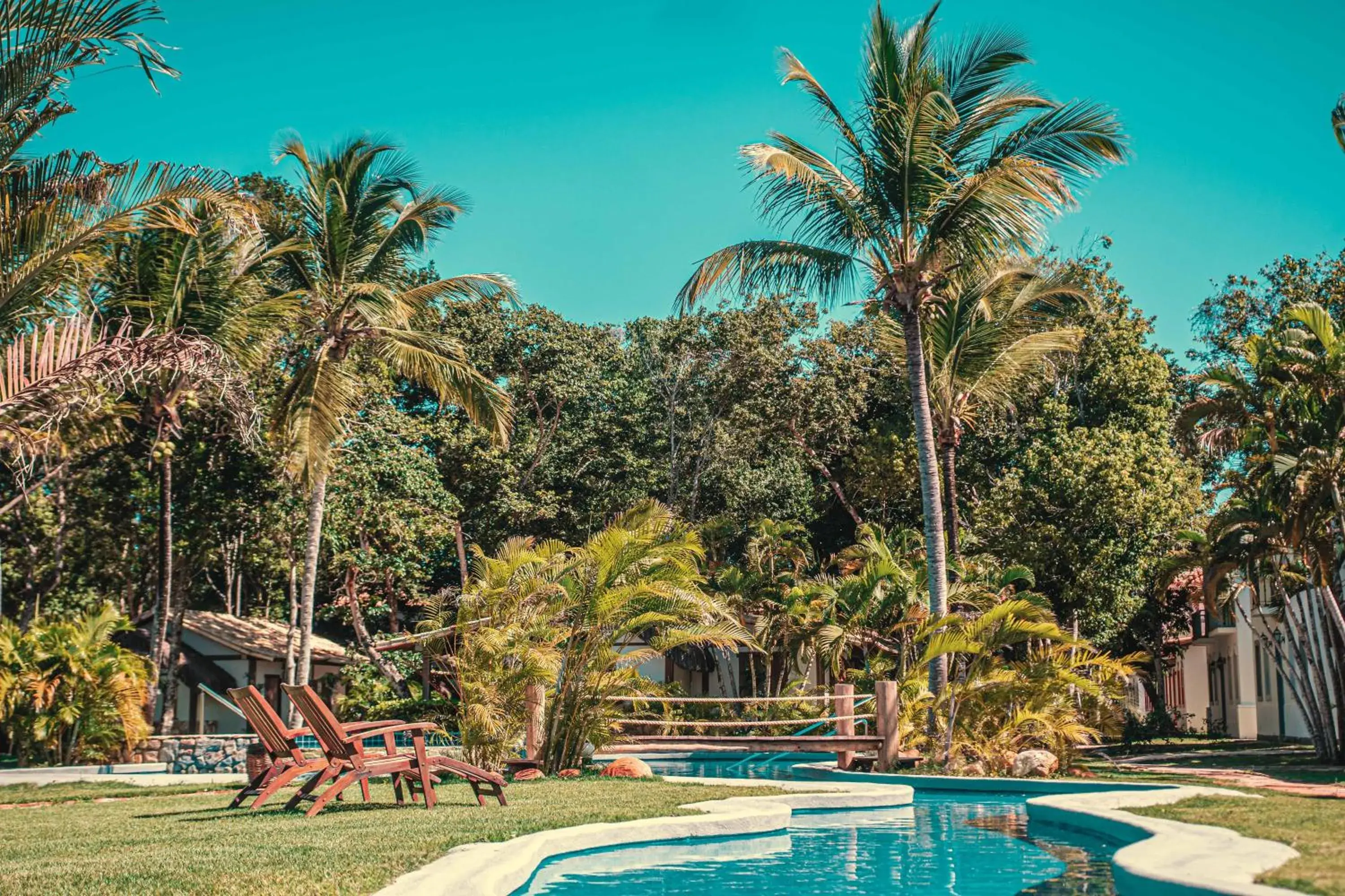 Swimming Pool in Vila Angatu Eco Resort SPA