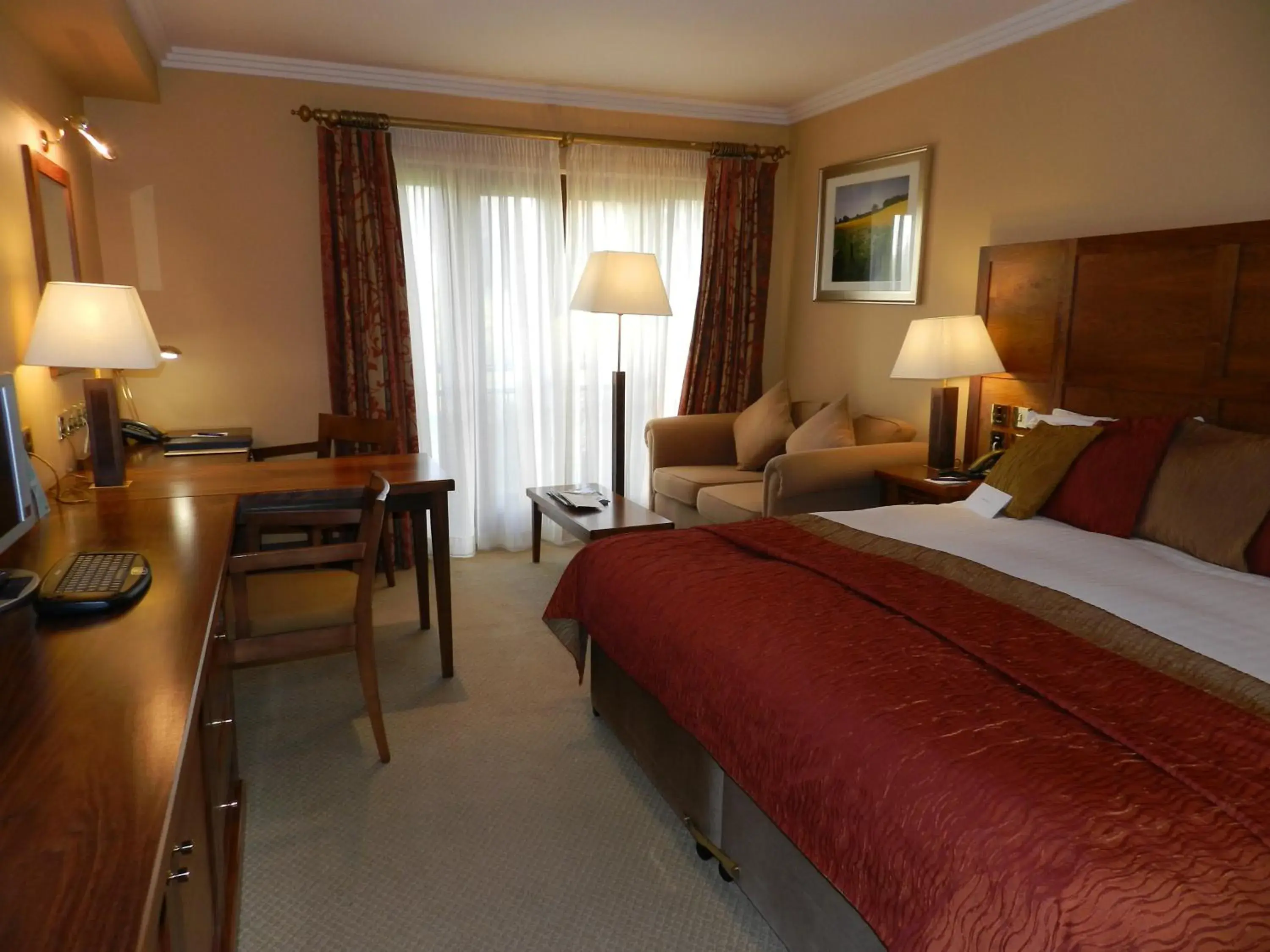 Photo of the whole room, Bed in Morley Hayes Hotel