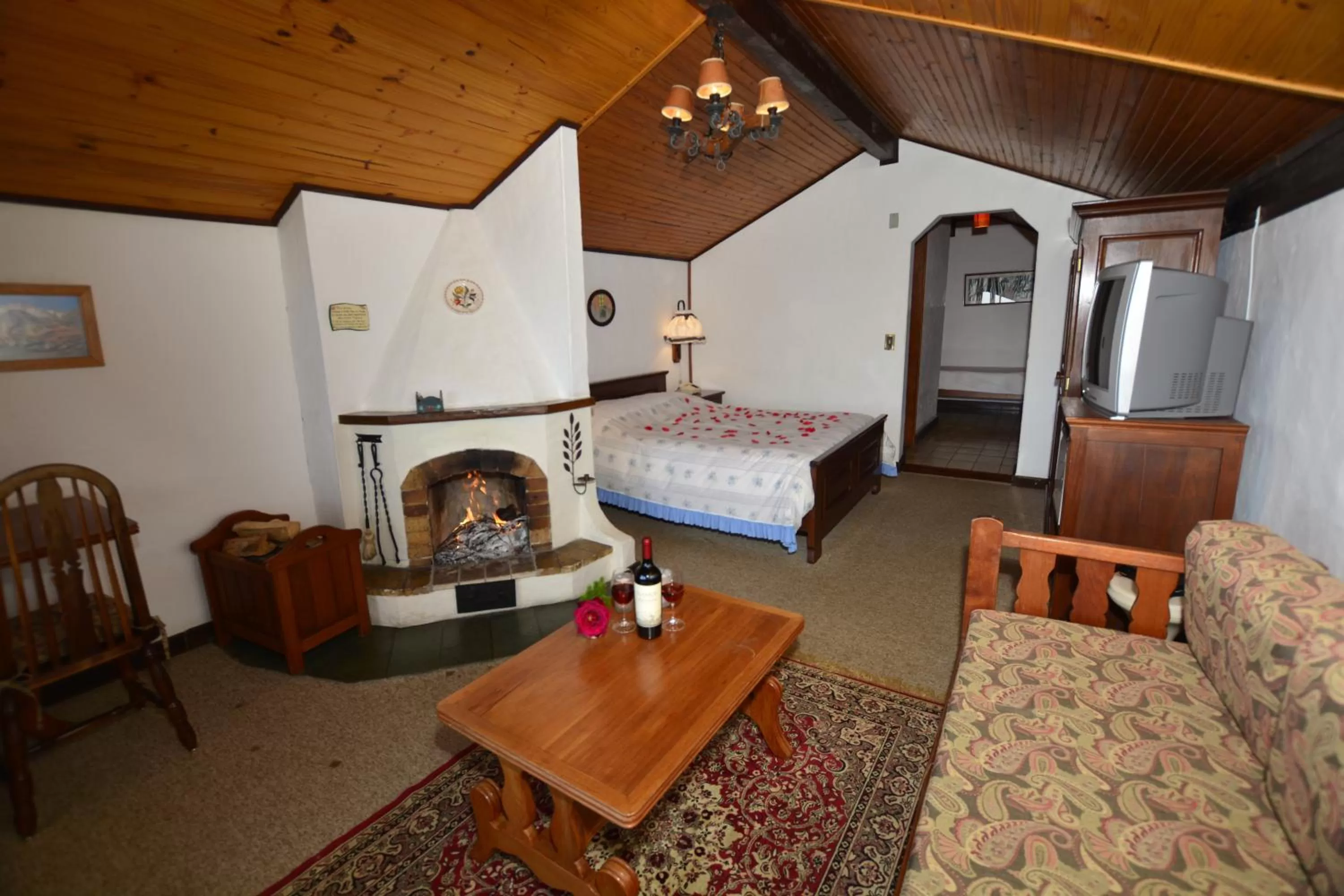 Bed in Hotel Meissner Hof