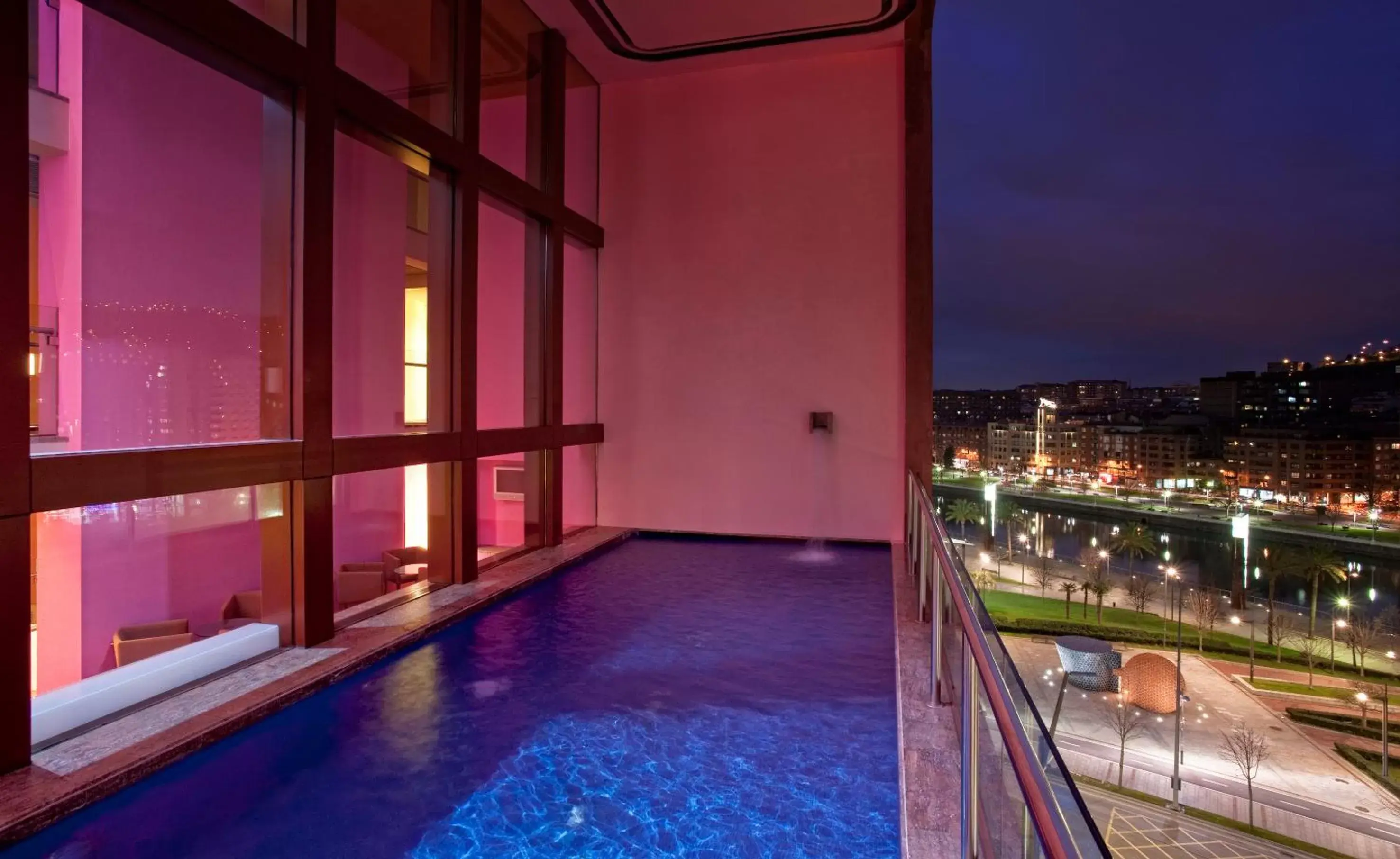 Swimming Pool in Hotel Melia Bilbao