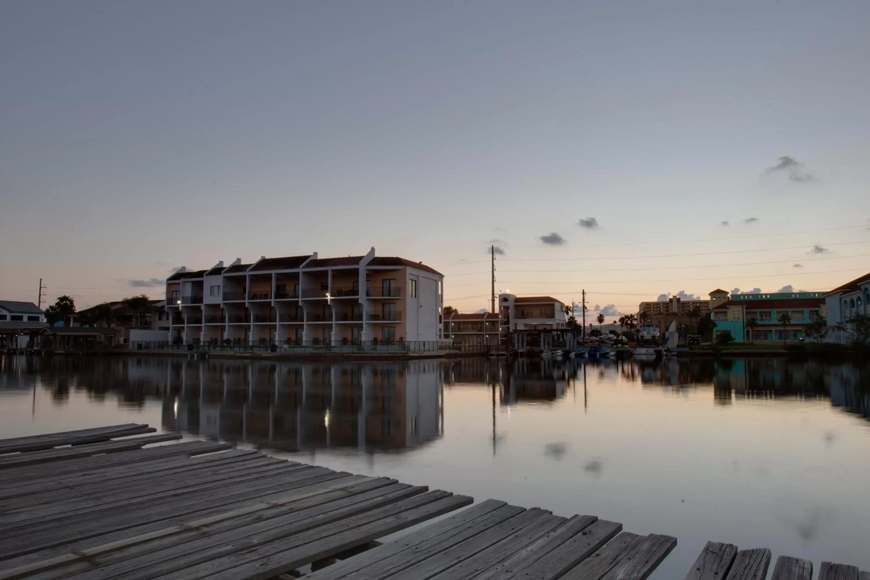 Natural landscape, Swimming Pool in WindWater Hotel and Marina