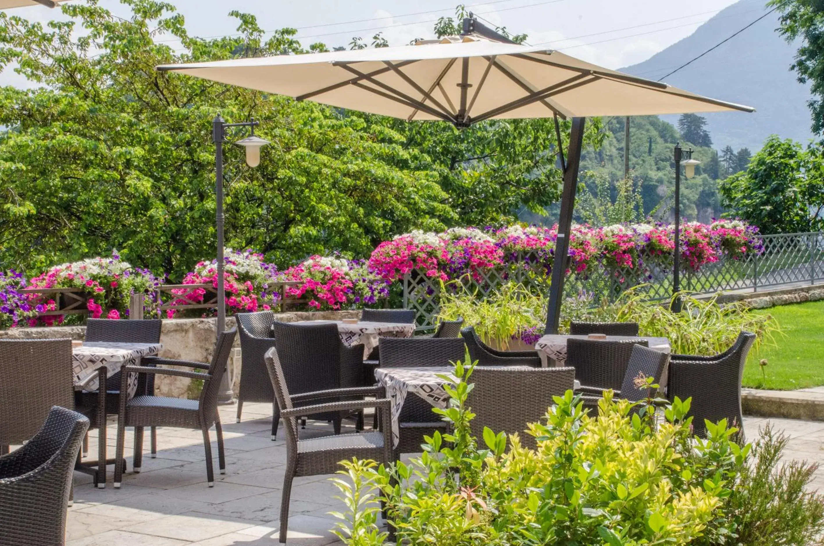 Patio, Restaurant/Places to Eat in Garnì San Giorgio Della Scala