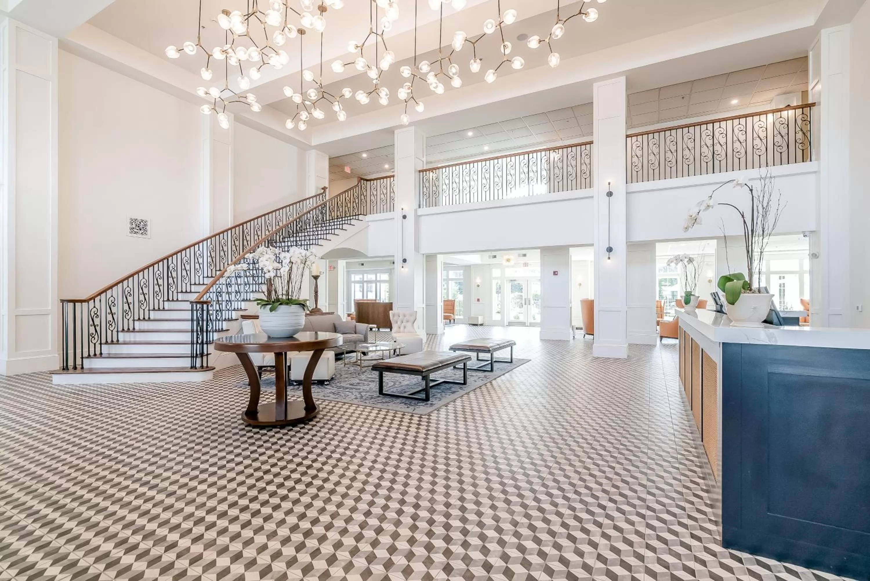 Lobby or reception in Chateau Renault