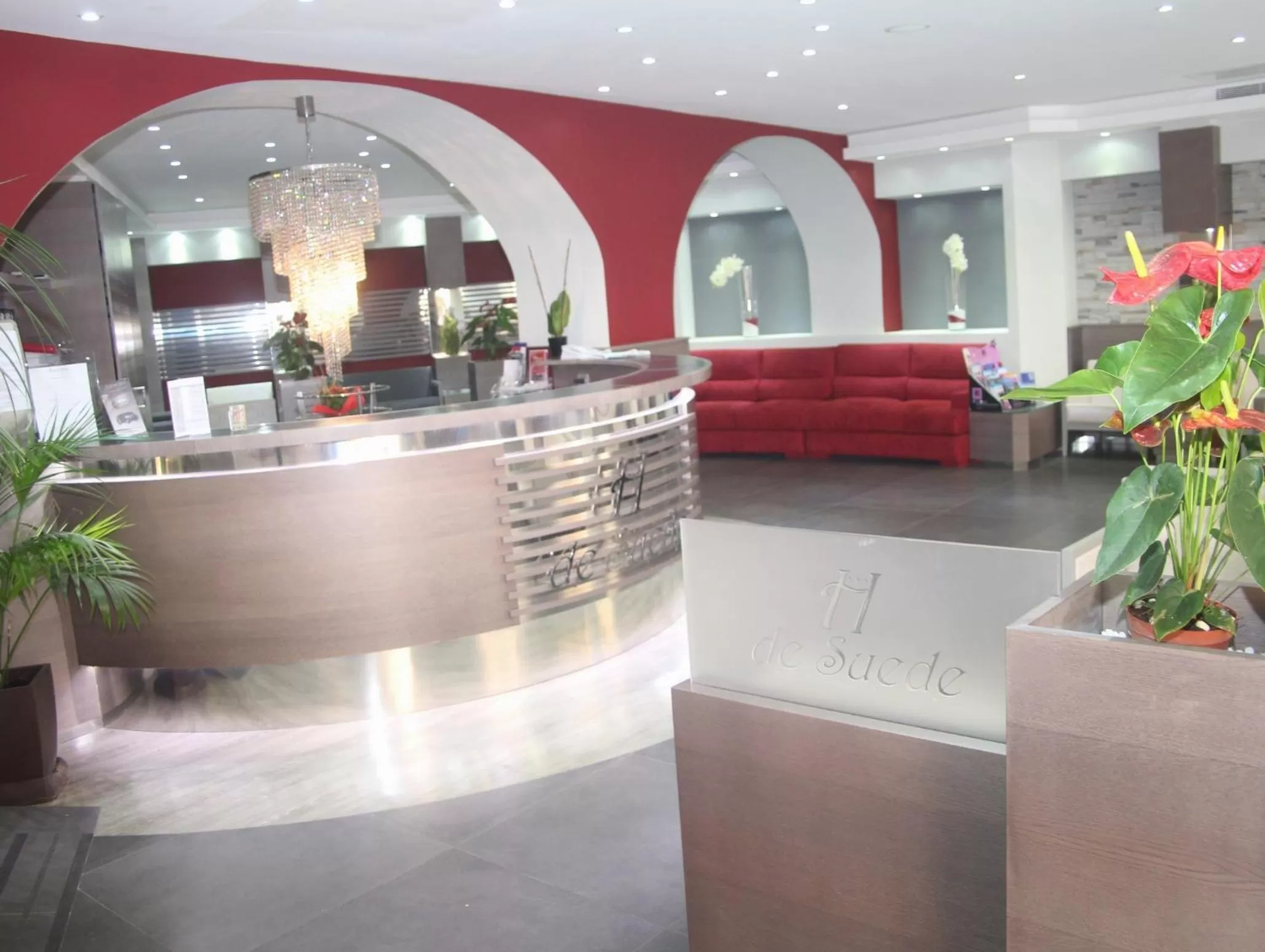 Lobby or reception in Hotel De Suède