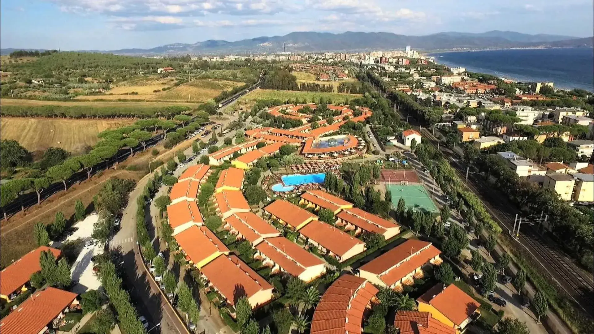 Bird's-eye View in Villaggio Mare Si