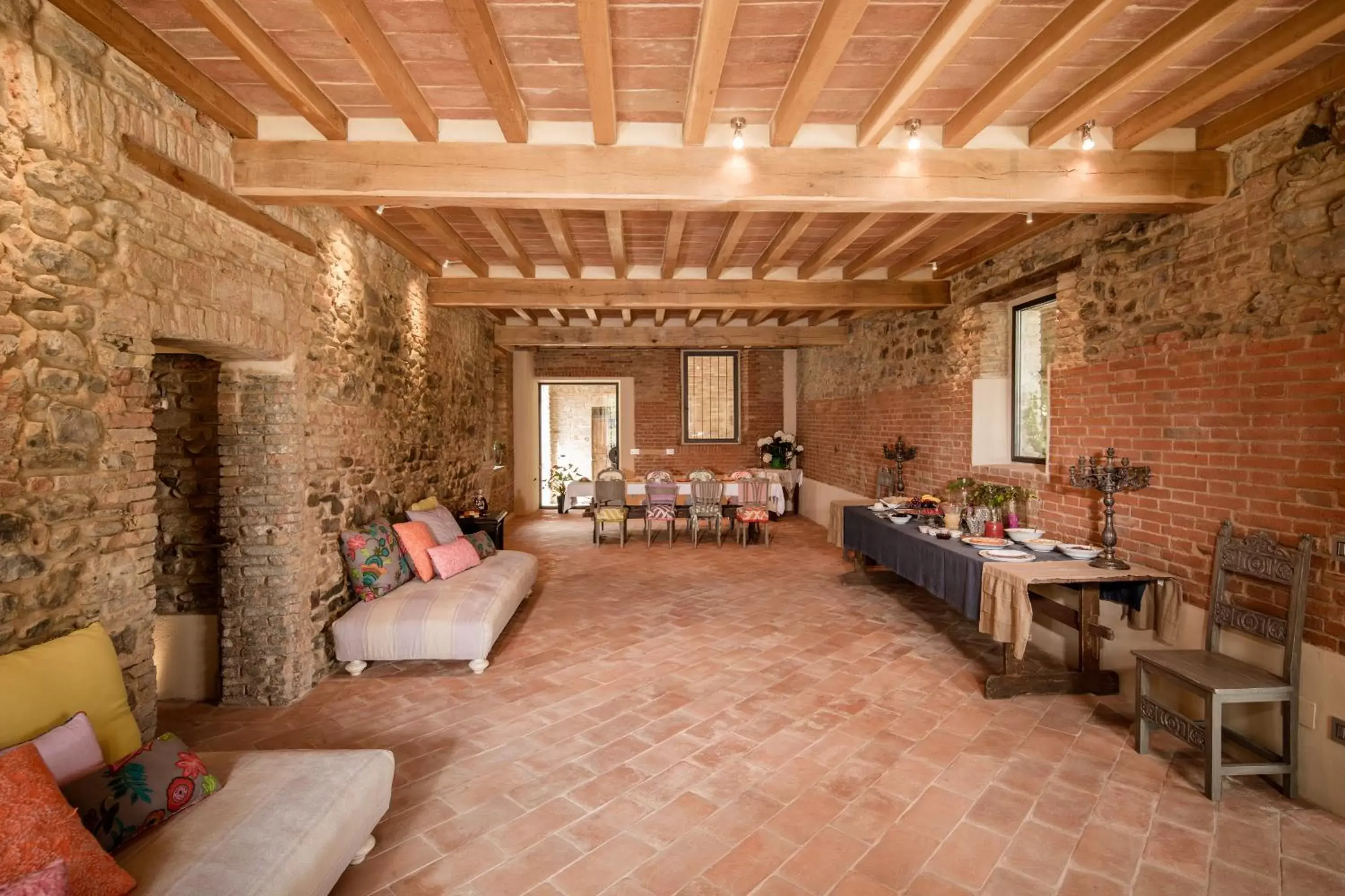 Communal lounge/ TV room, Restaurant/Places to Eat in Corte Finzi