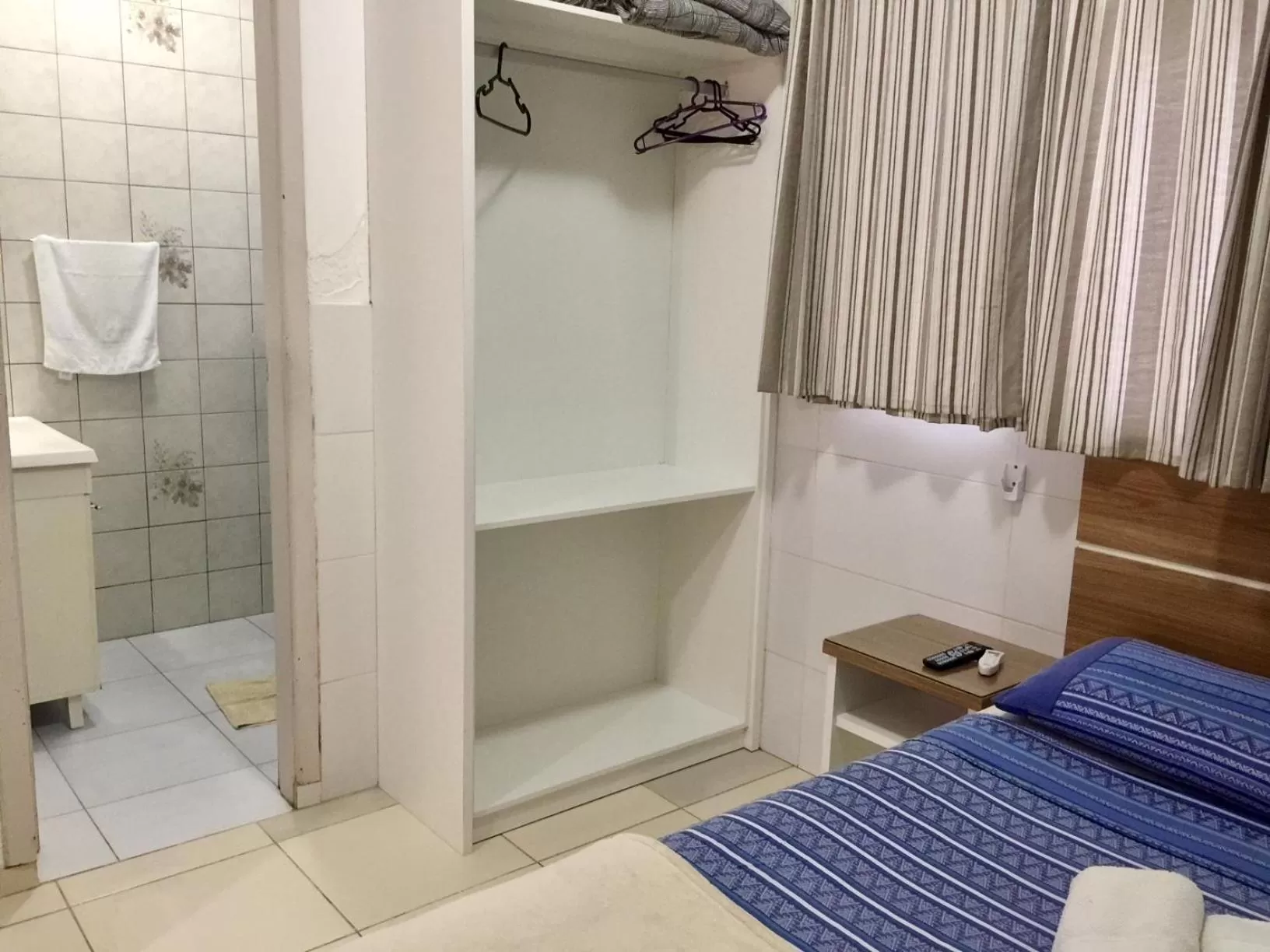 Bed in Pousada Almeida