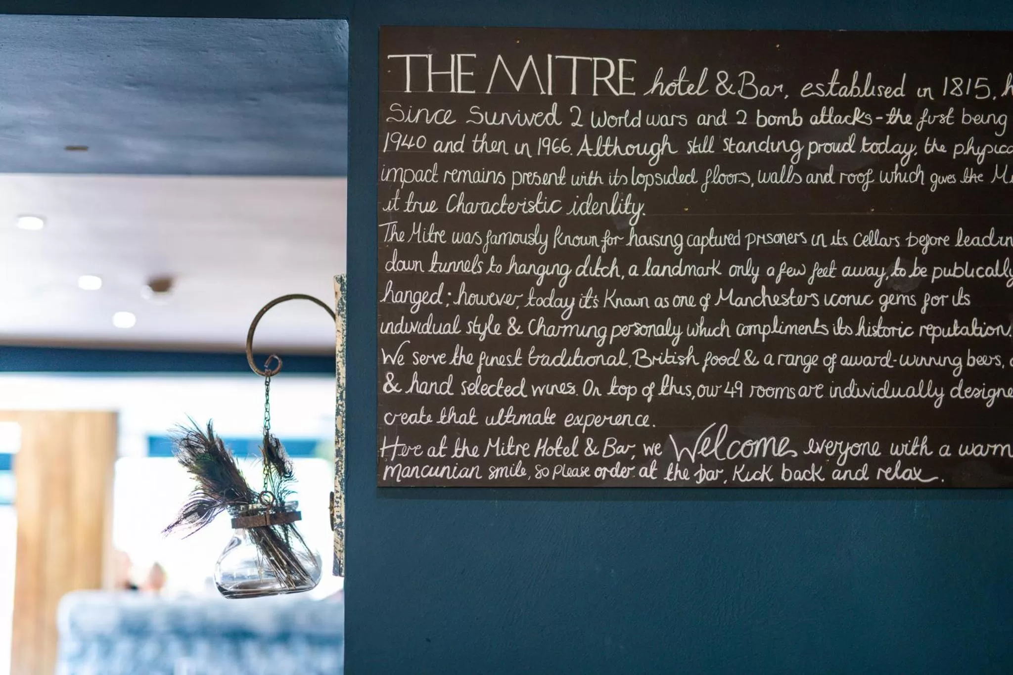 Property logo or sign in Mitre Hotel Manchester City Centre