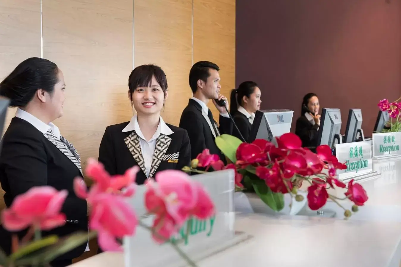 Lobby or reception in Kingwood Hotel Sibu Lobby or reception in Kingwood Hotel Sibu