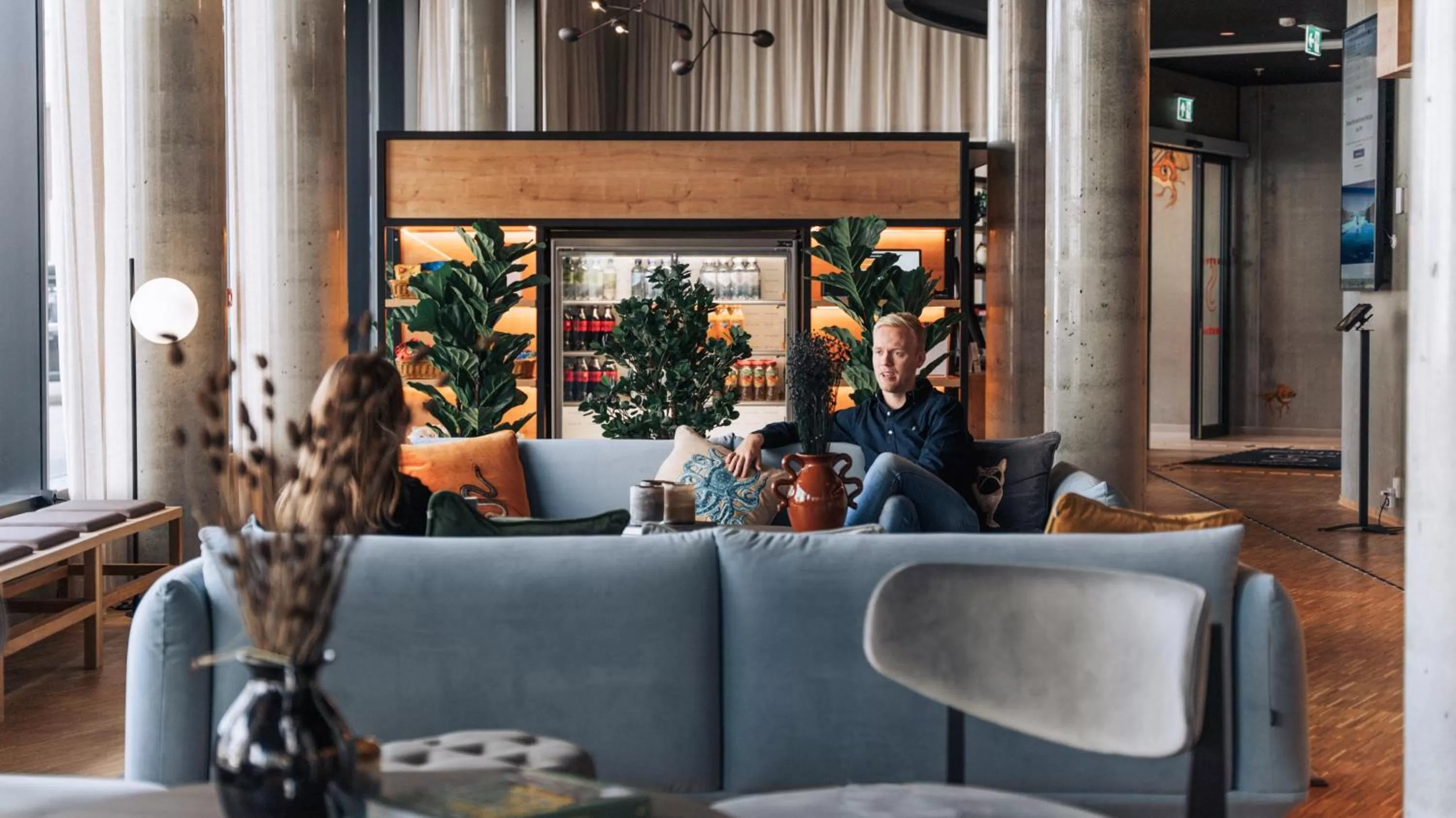 Lobby or reception in Smarthotel Bodø