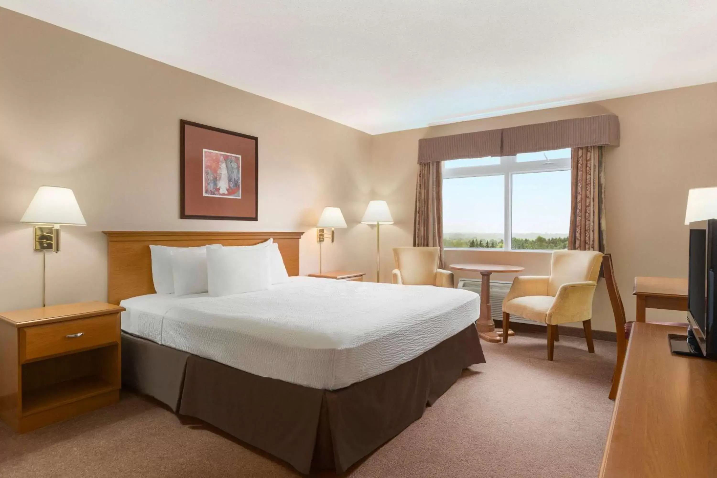 Photo of the whole room, Bed in Days Inn by Wyndham Oromocto Conference Centre