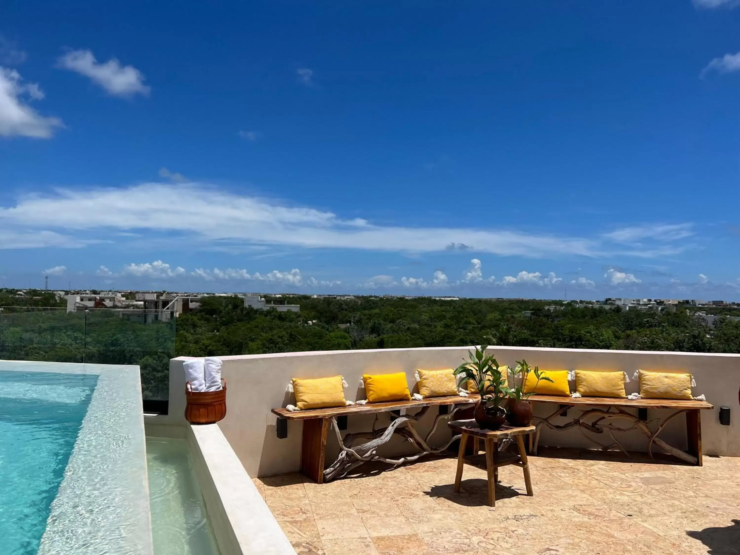 View (from property/room), Swimming Pool in Xkeban Tulum Adults Only