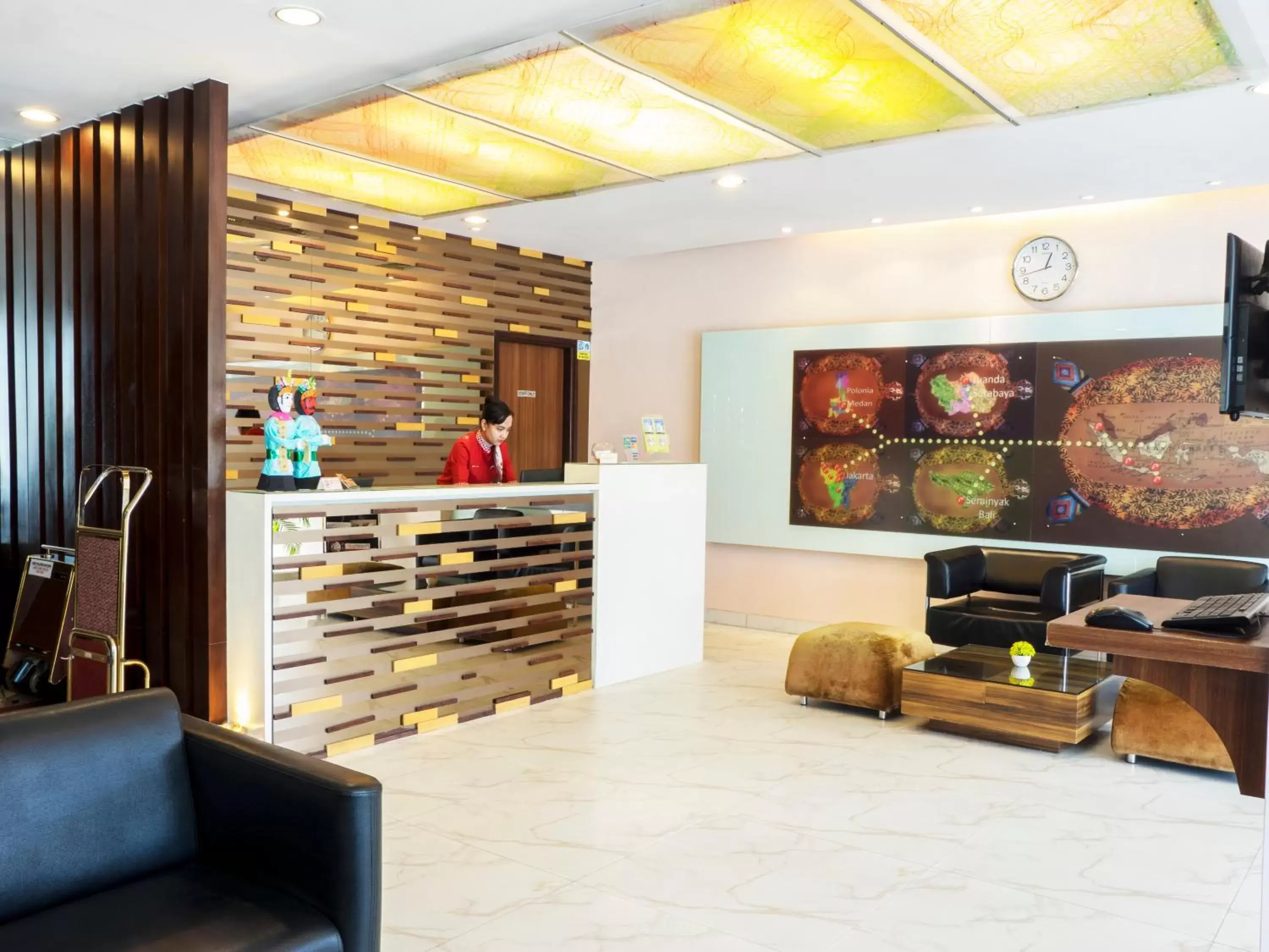 Lobby or reception in d'primahotel WTC Mangga Dua Lobby or reception in d'primahotel WTC Mangga Dua