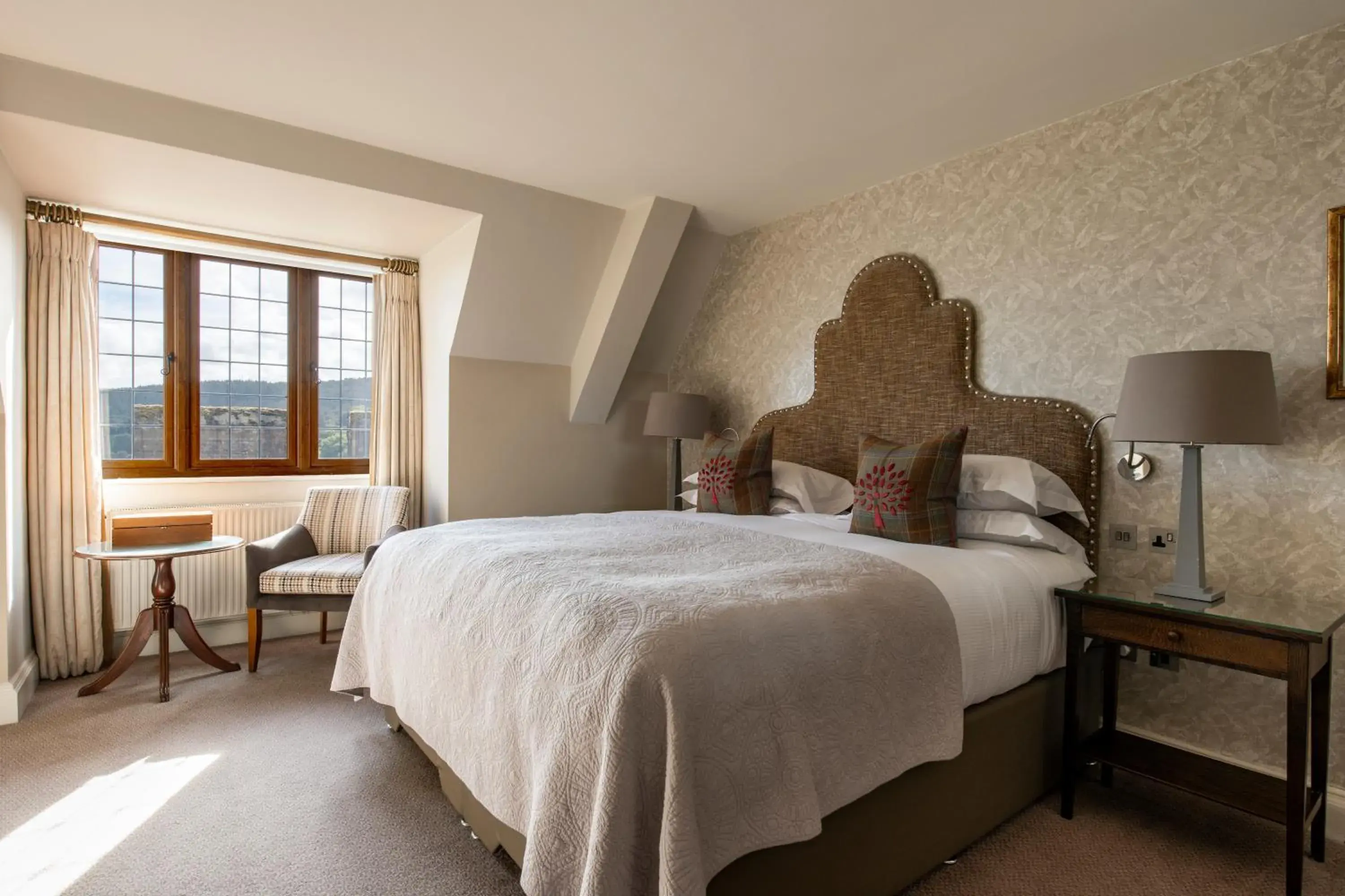 Bedroom, Bed in Bovey Castle