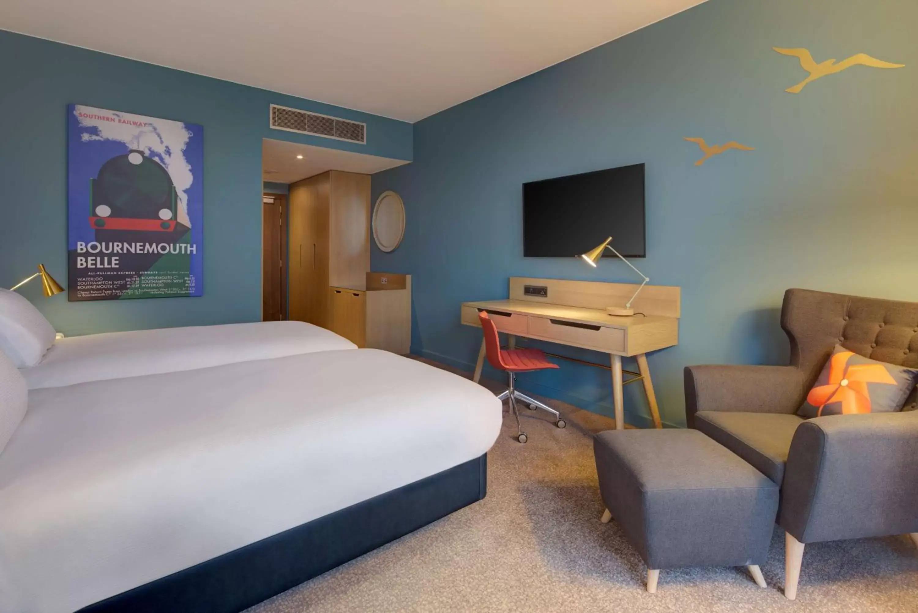 Bed in Hilton Bournemouth Bed in Hilton Bournemouth