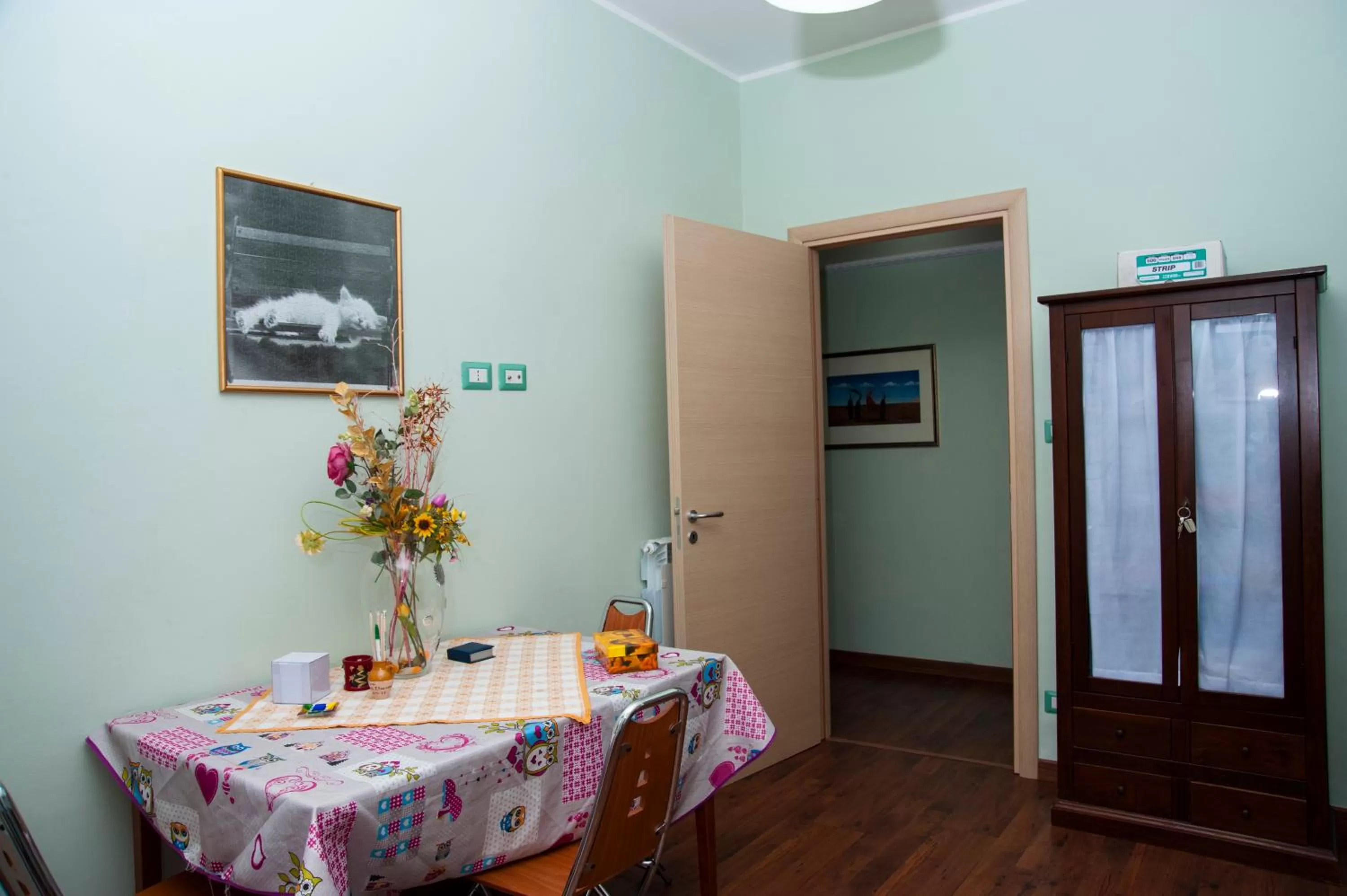 Communal kitchen in Alma b&b