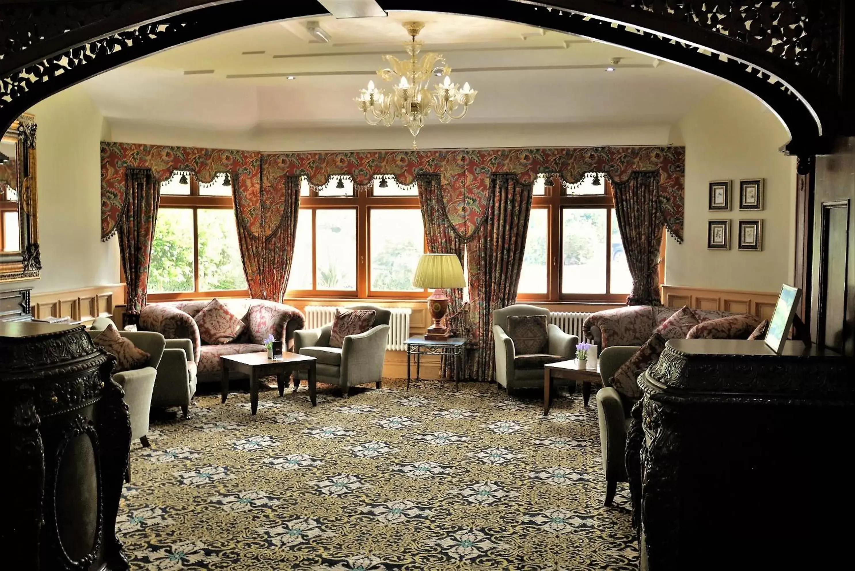Communal lounge/ TV room in Stone House Hotel ‘A Bespoke Hotel’