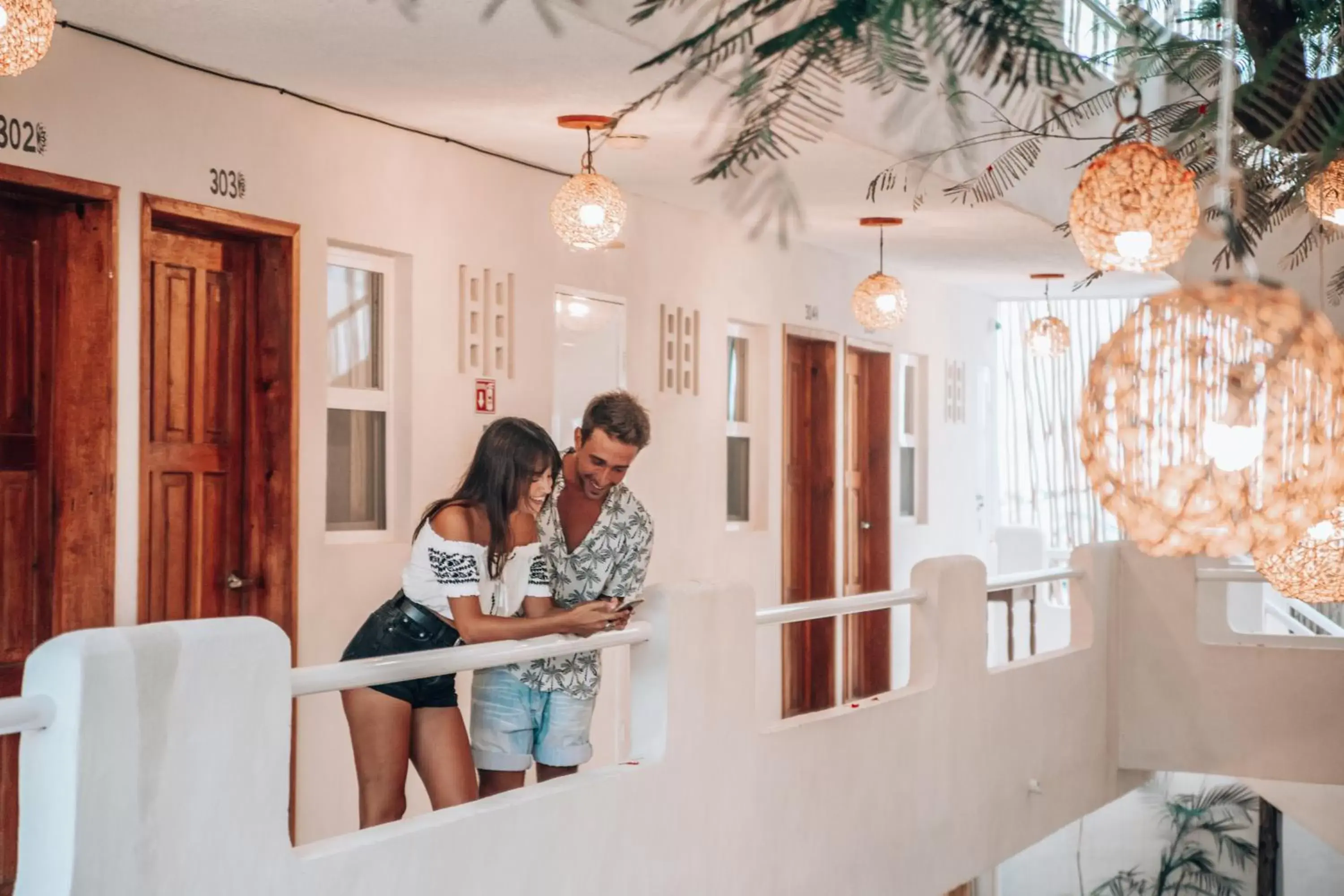 Balcony/Terrace in Ahava Hotel