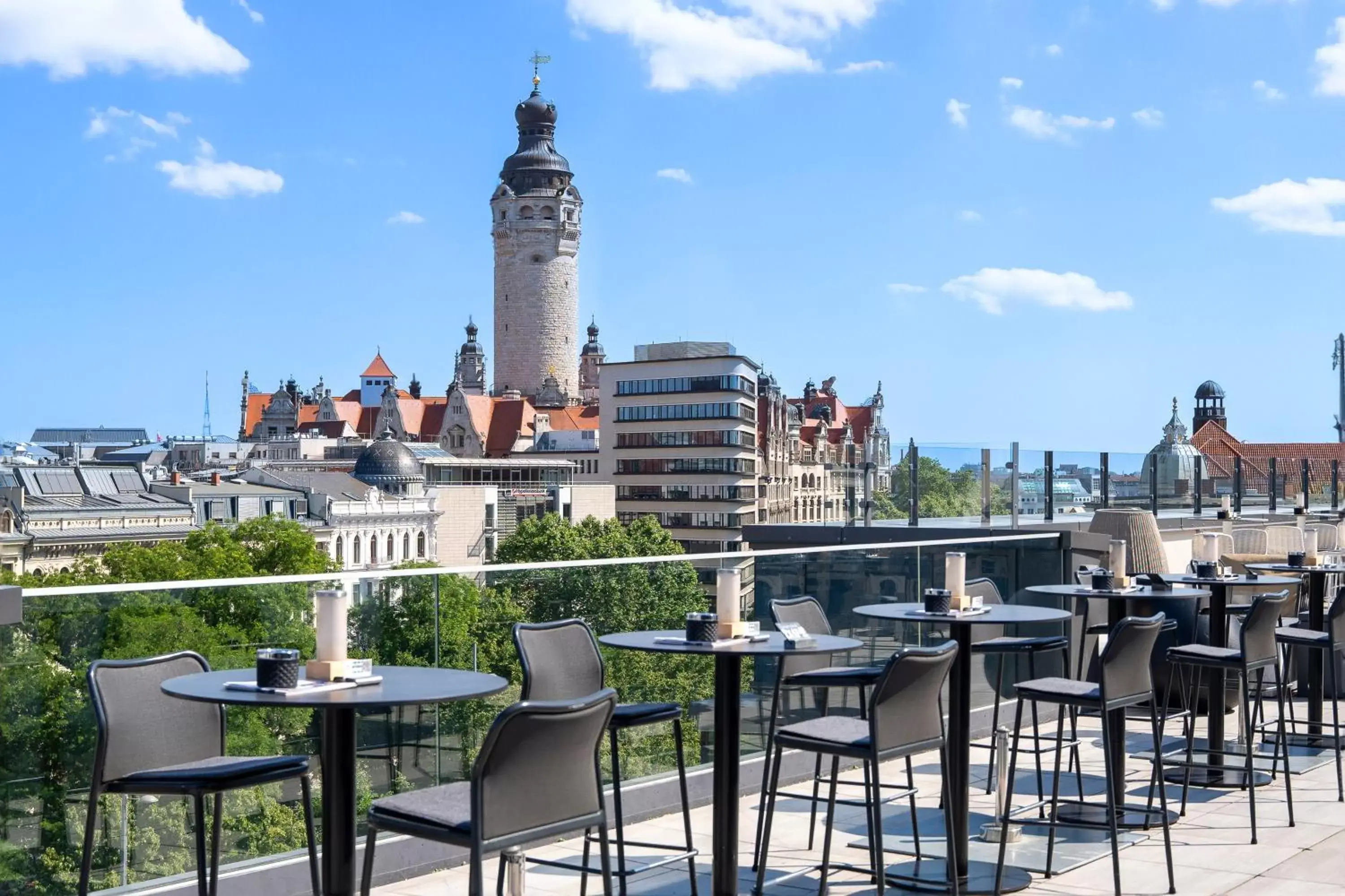 Balcony/Terrace in INNSiDE by Meliá Leipzig