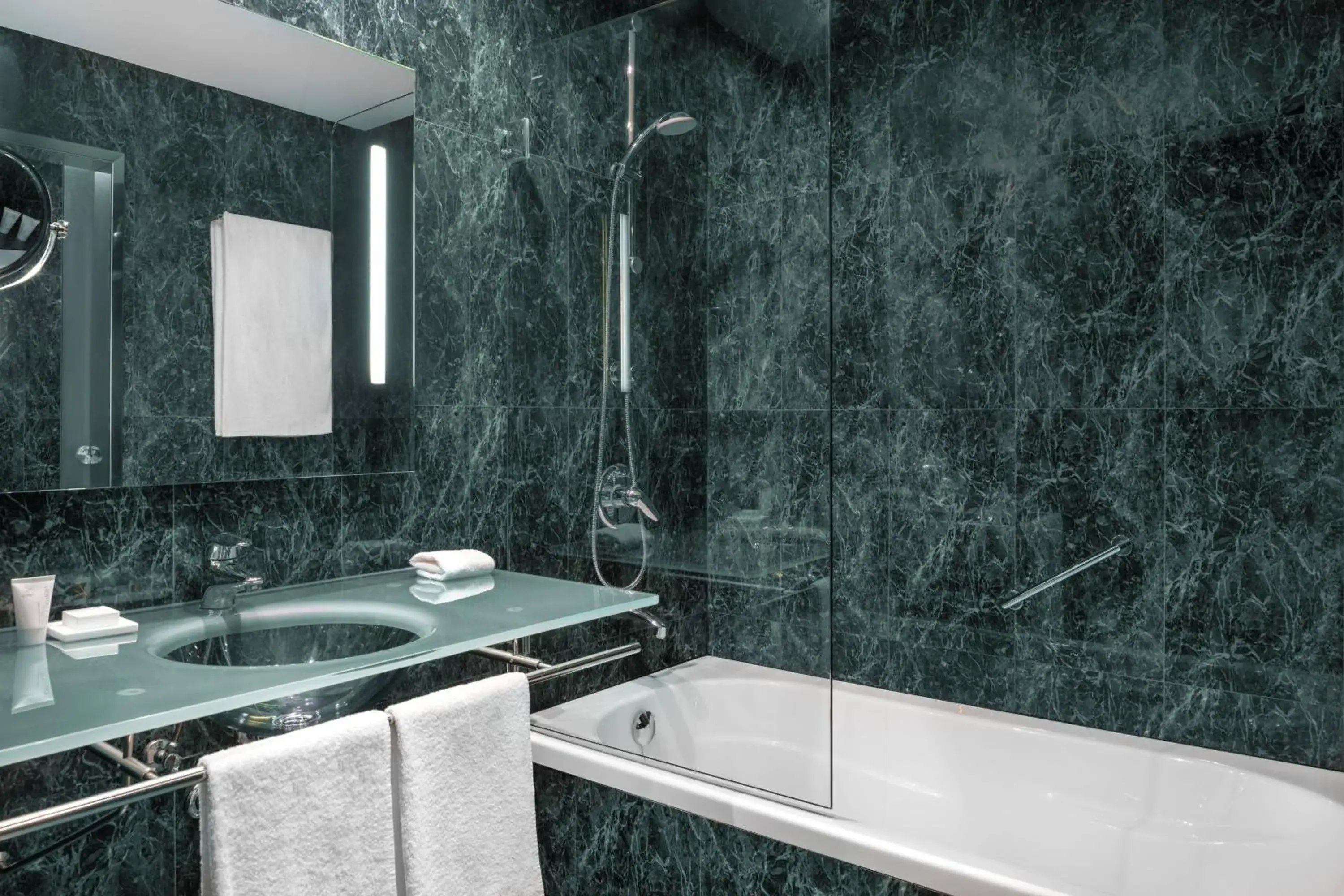 Bathroom in AC Hotel Gijón by Marriott