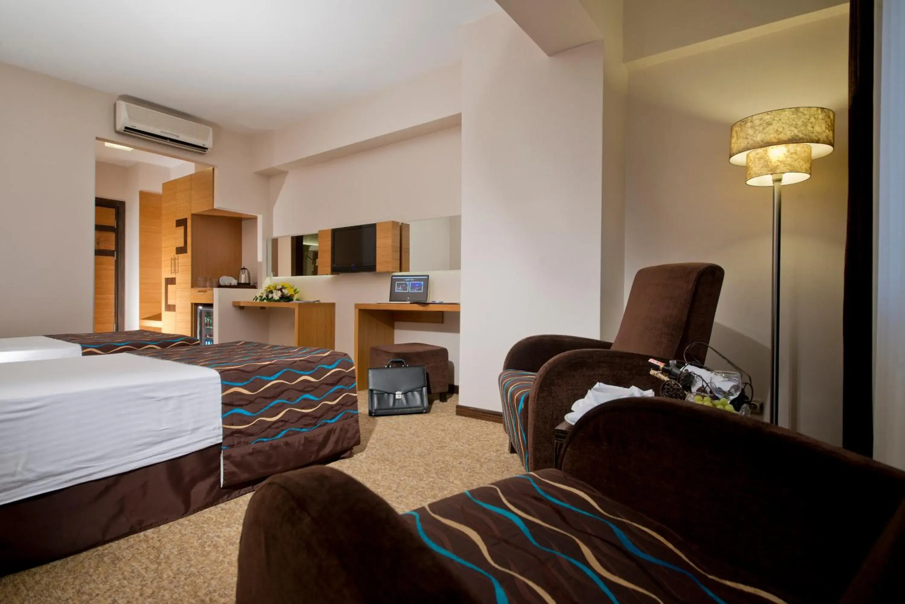 Bed in North Point Hotel Denizli