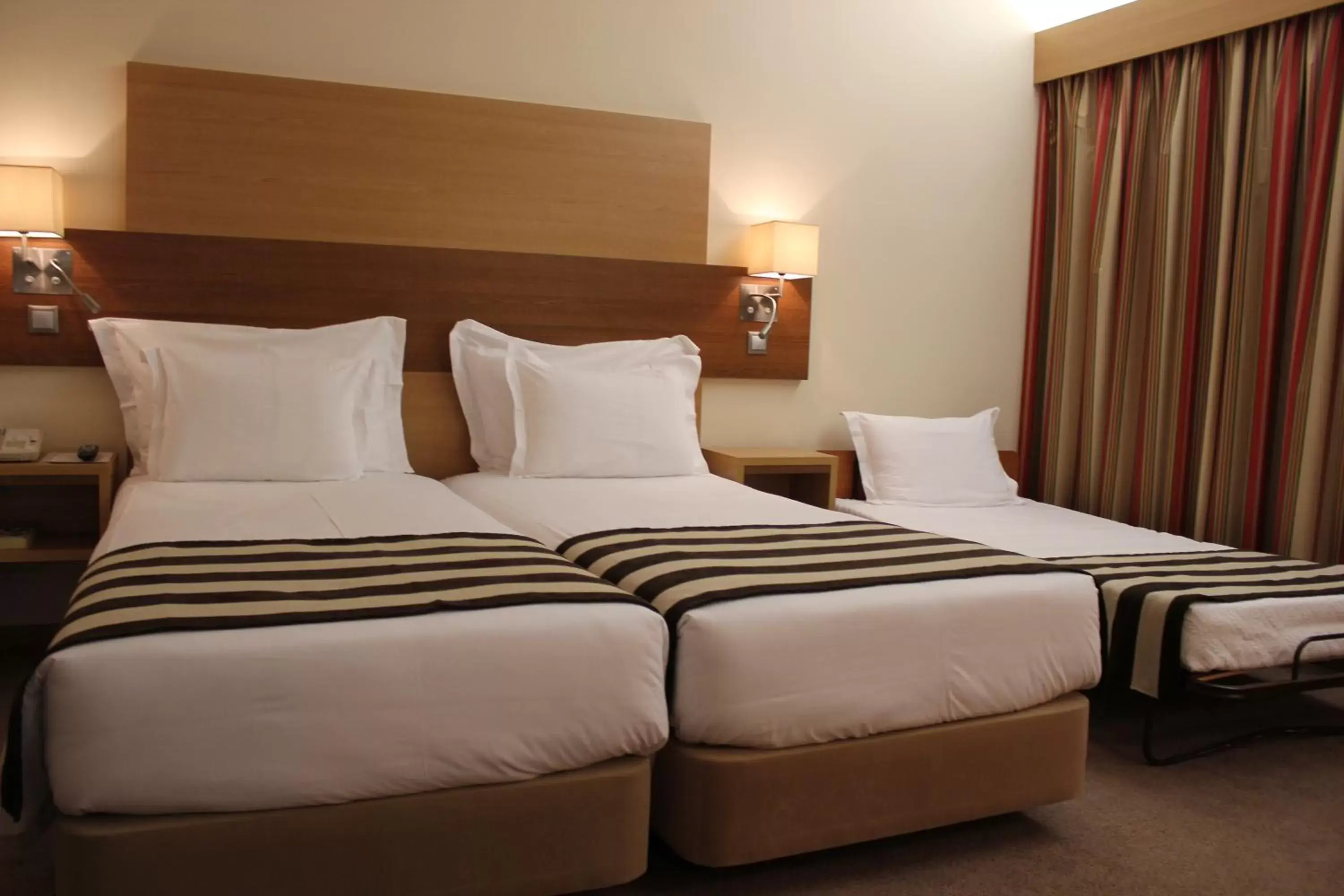 Bed in Hotel Principe Lisboa