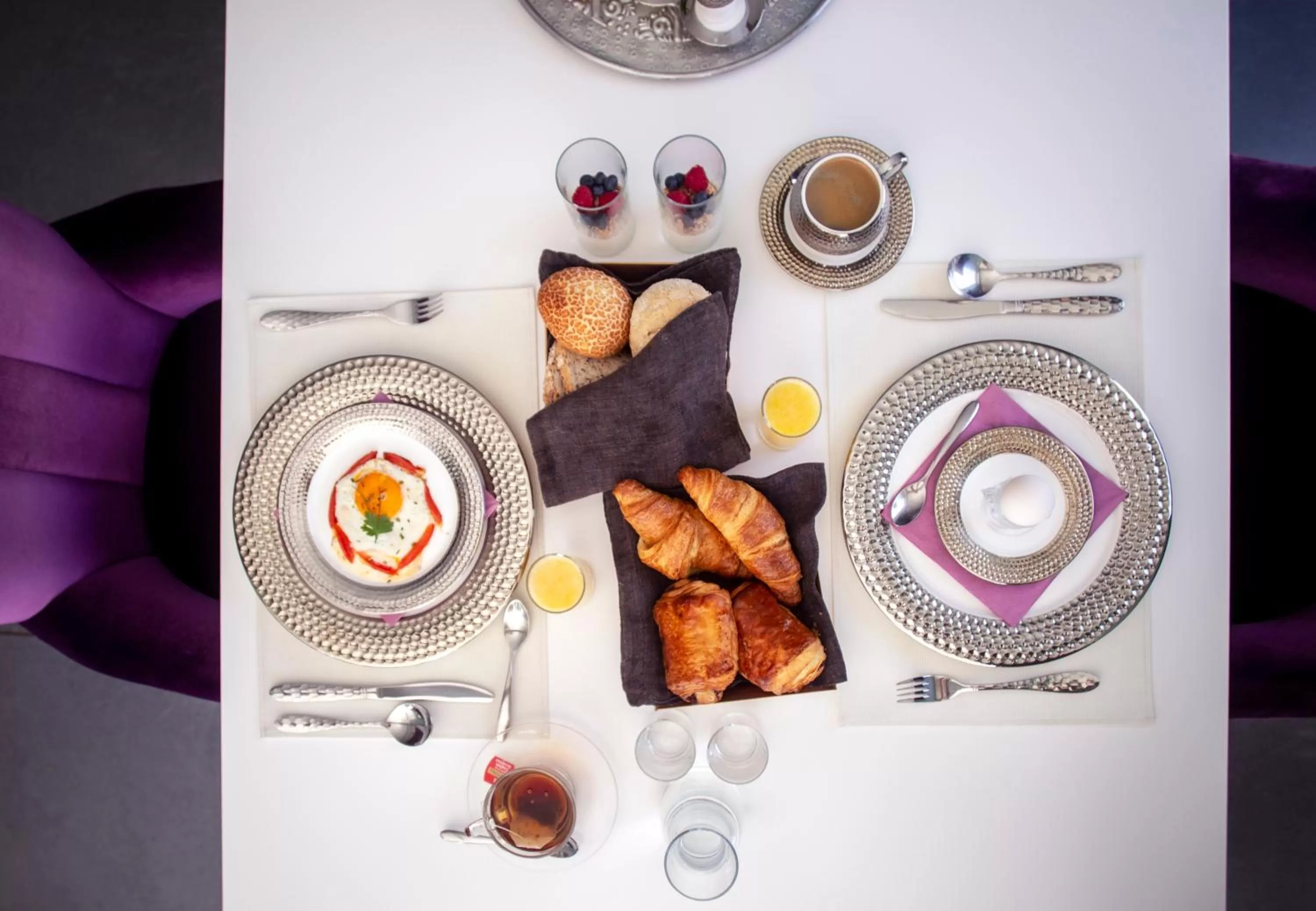 Breakfast in B&B Saint-Georges -Located in the city centre of Bruges-