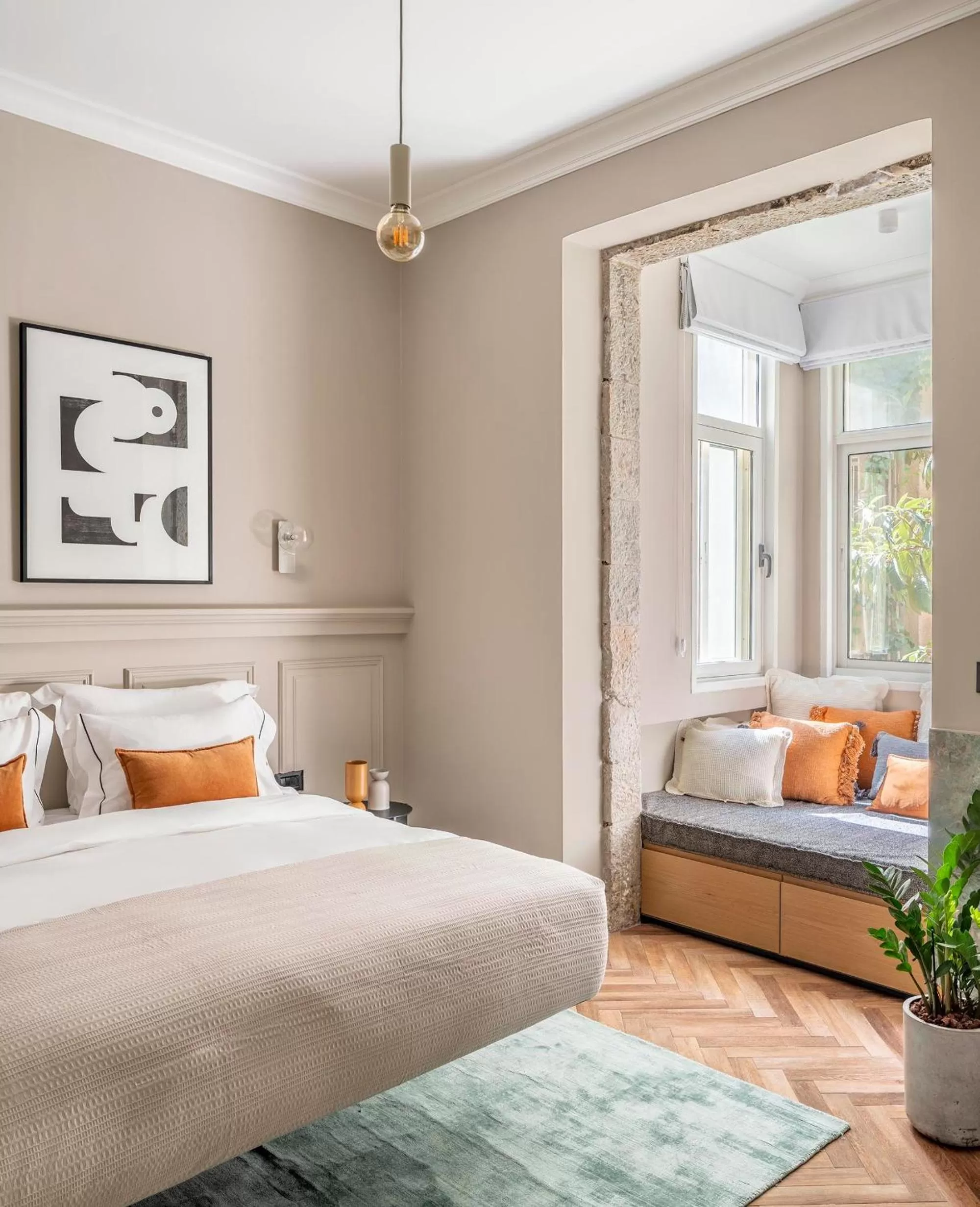 Bed in Hotel Noel - A Boutique Experience by Albi Collection