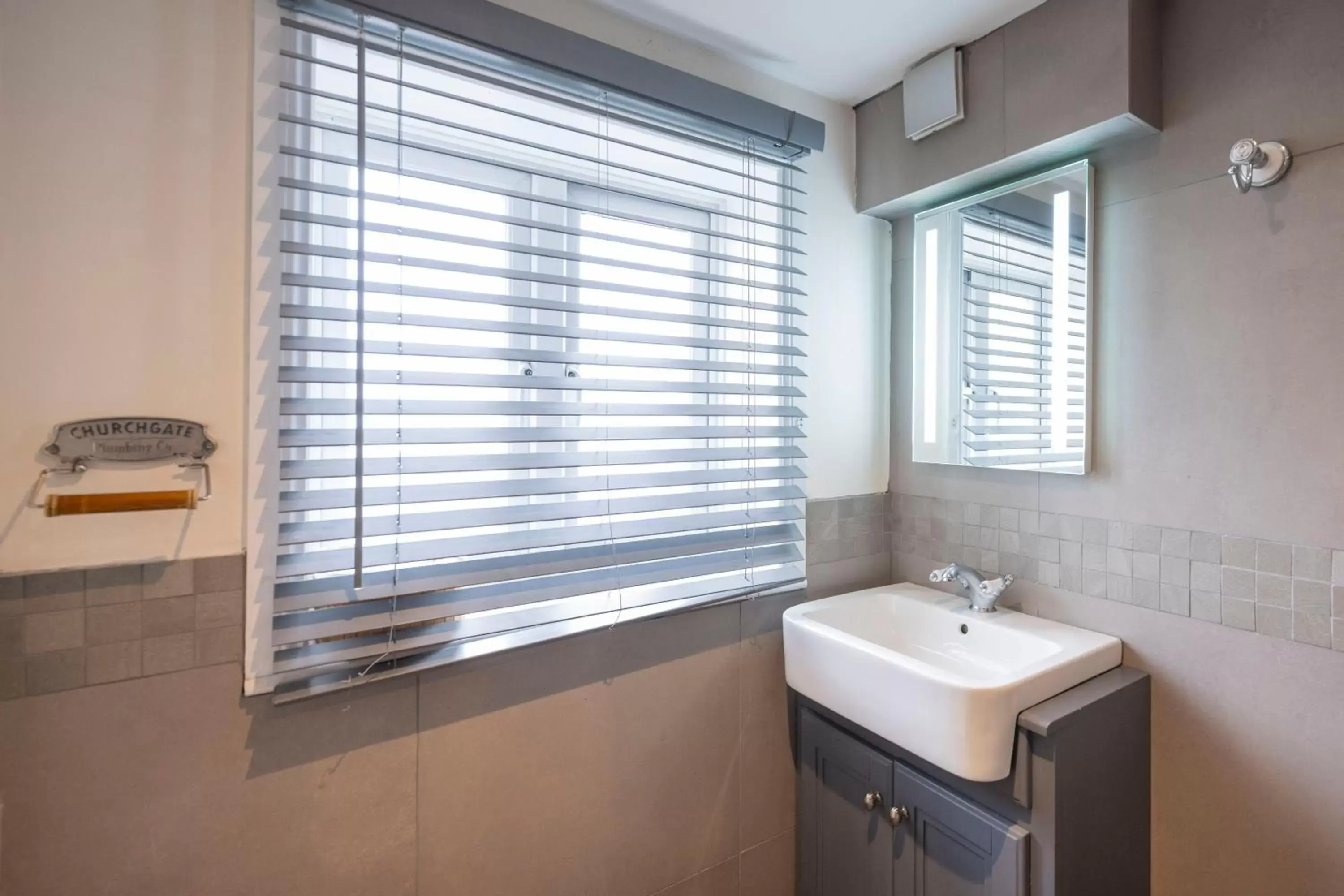 Bathroom in The Tan Hill Inn