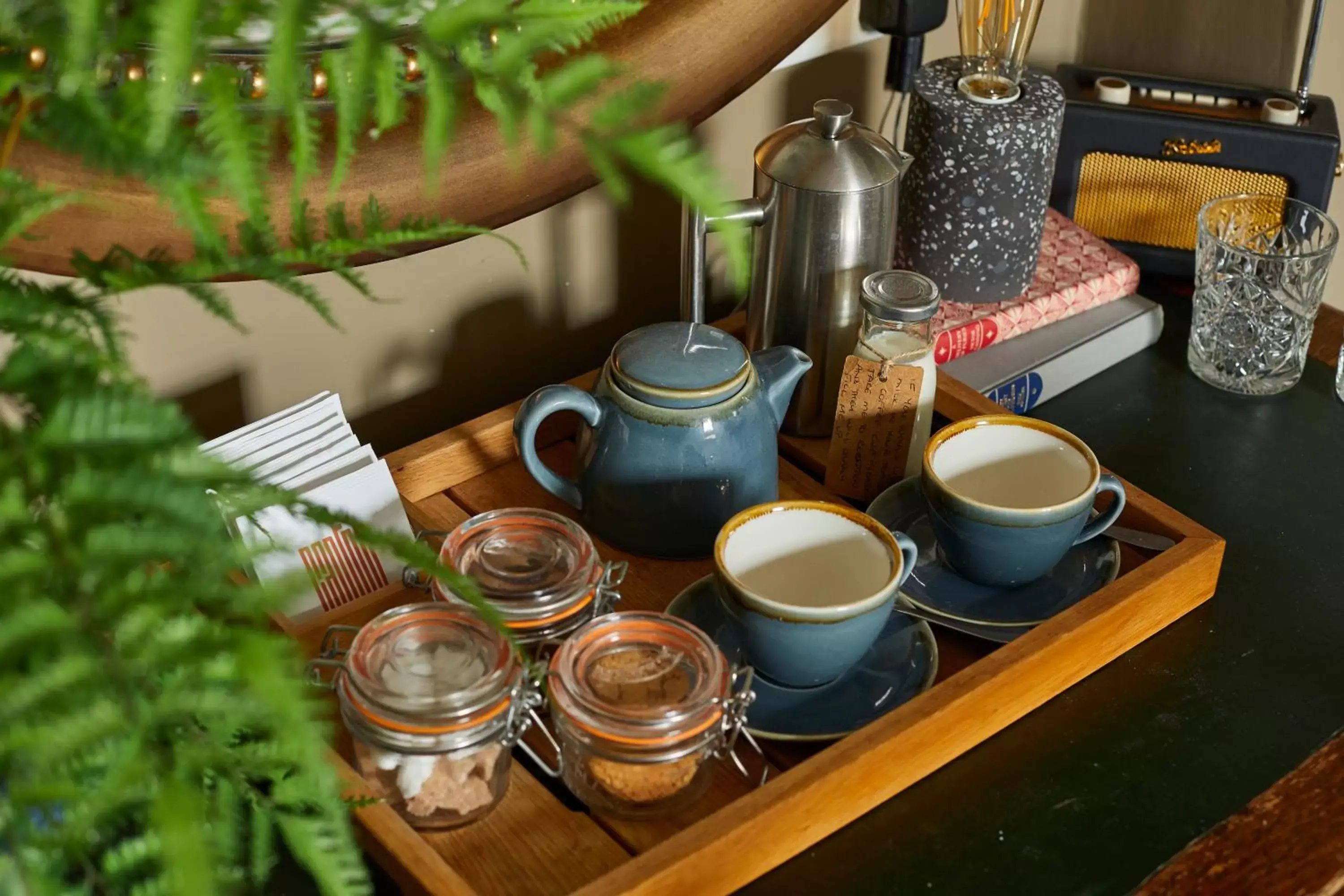 Coffee/tea facilities in The Methuen Arms