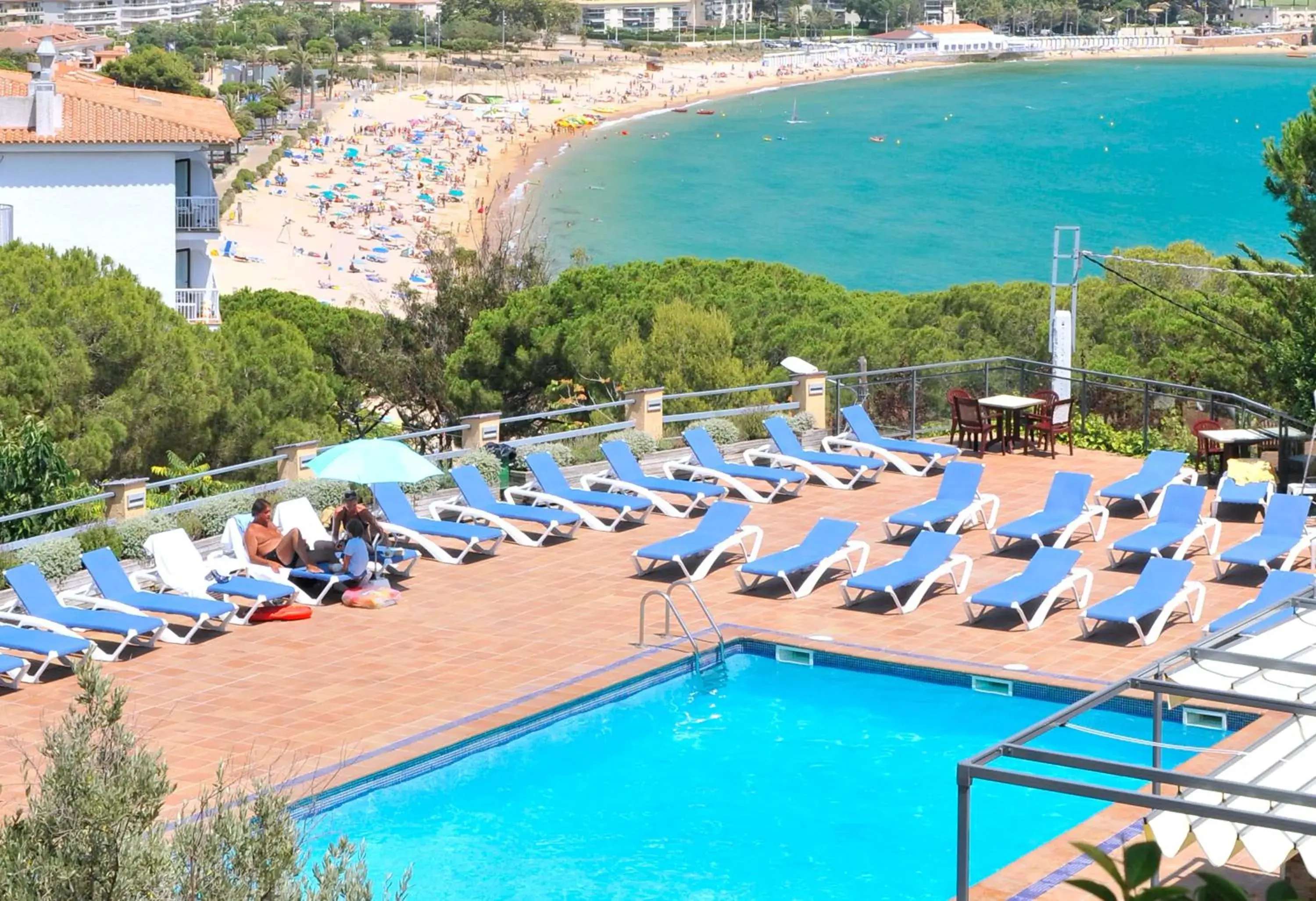 Sea view in GHT S'Agaró Mar Hotel Sea view in GHT S'Agaró Mar Hotel
