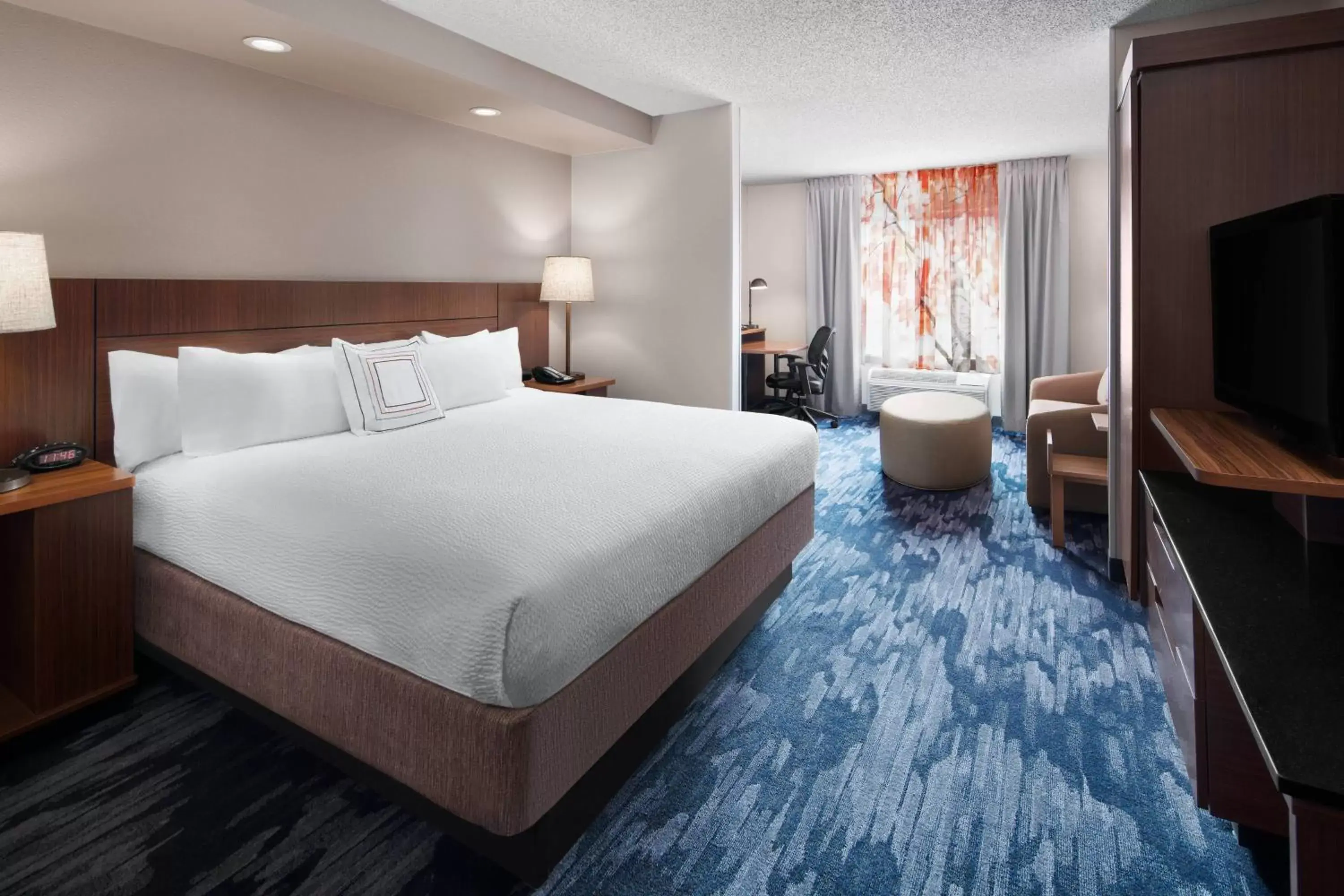 Photo of the whole room, Bed in Fairfield Inn & Suites Denver Airport