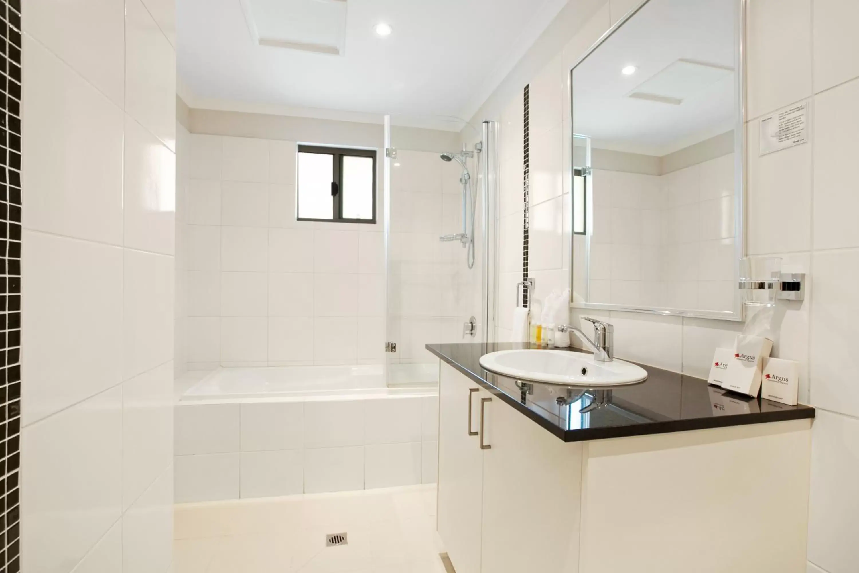 Bathroom in Argus Apartments Darwin