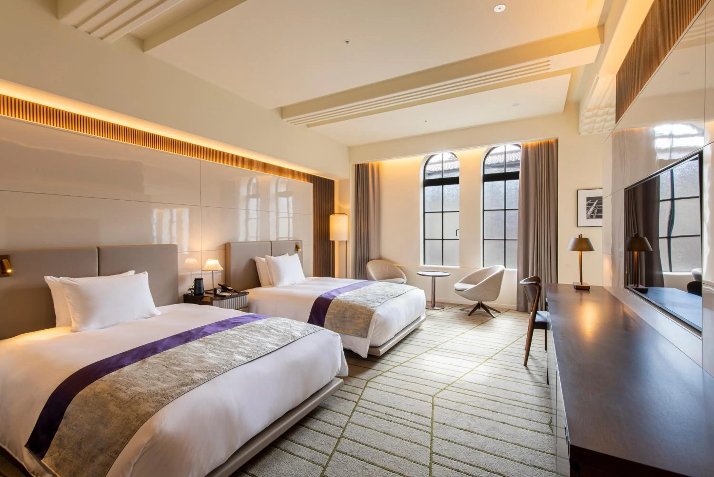 Deluxe Twin Room with Free Lounge Access - single occupancy - No View in The Hotel Seiryu Kyoto Kiyomizu - a member of the Leading Hotels of the World-