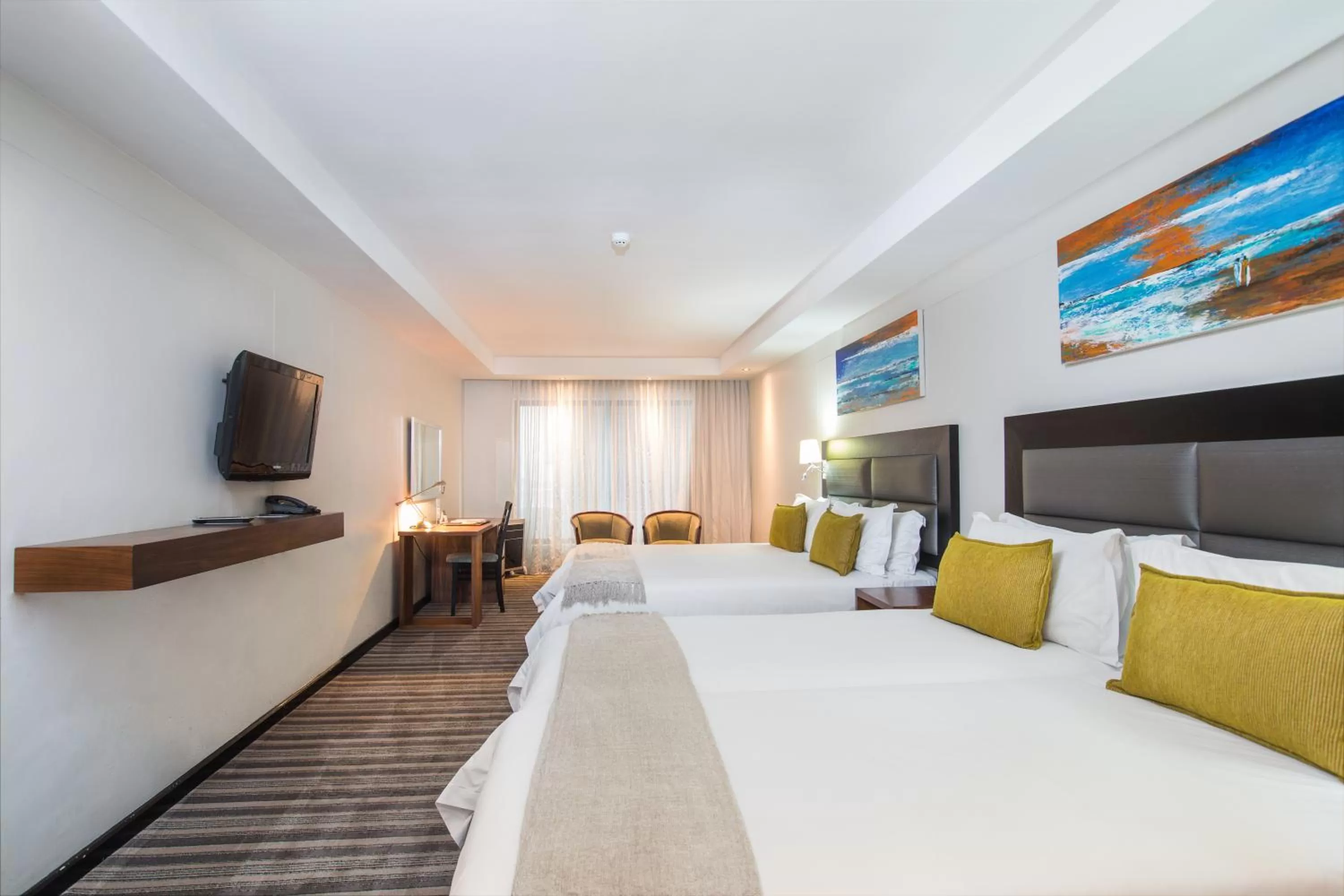 TV and multimedia, Bed in Premier Hotel Cape Town