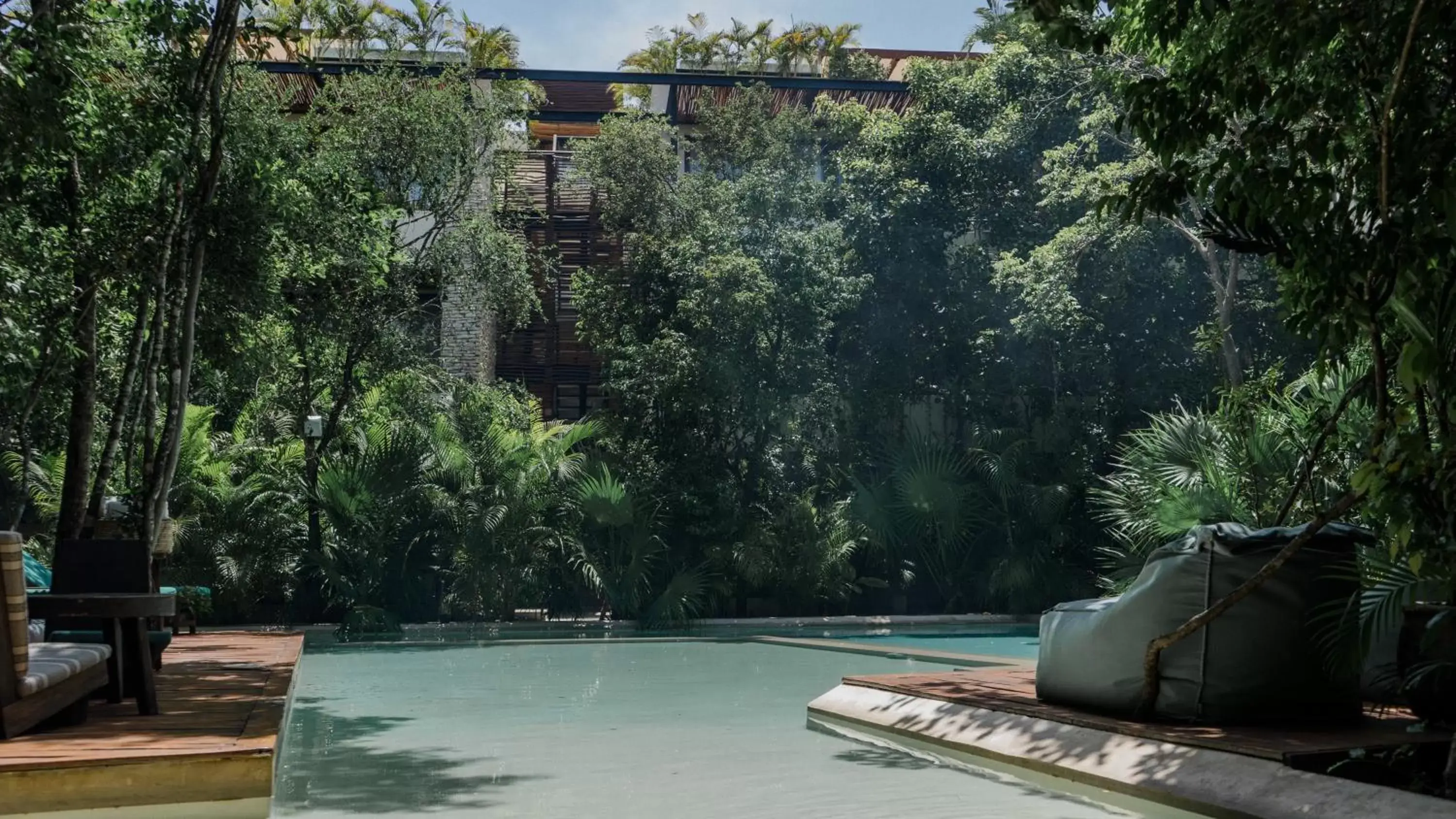 Swimming pool in Copal Tulum Hotel