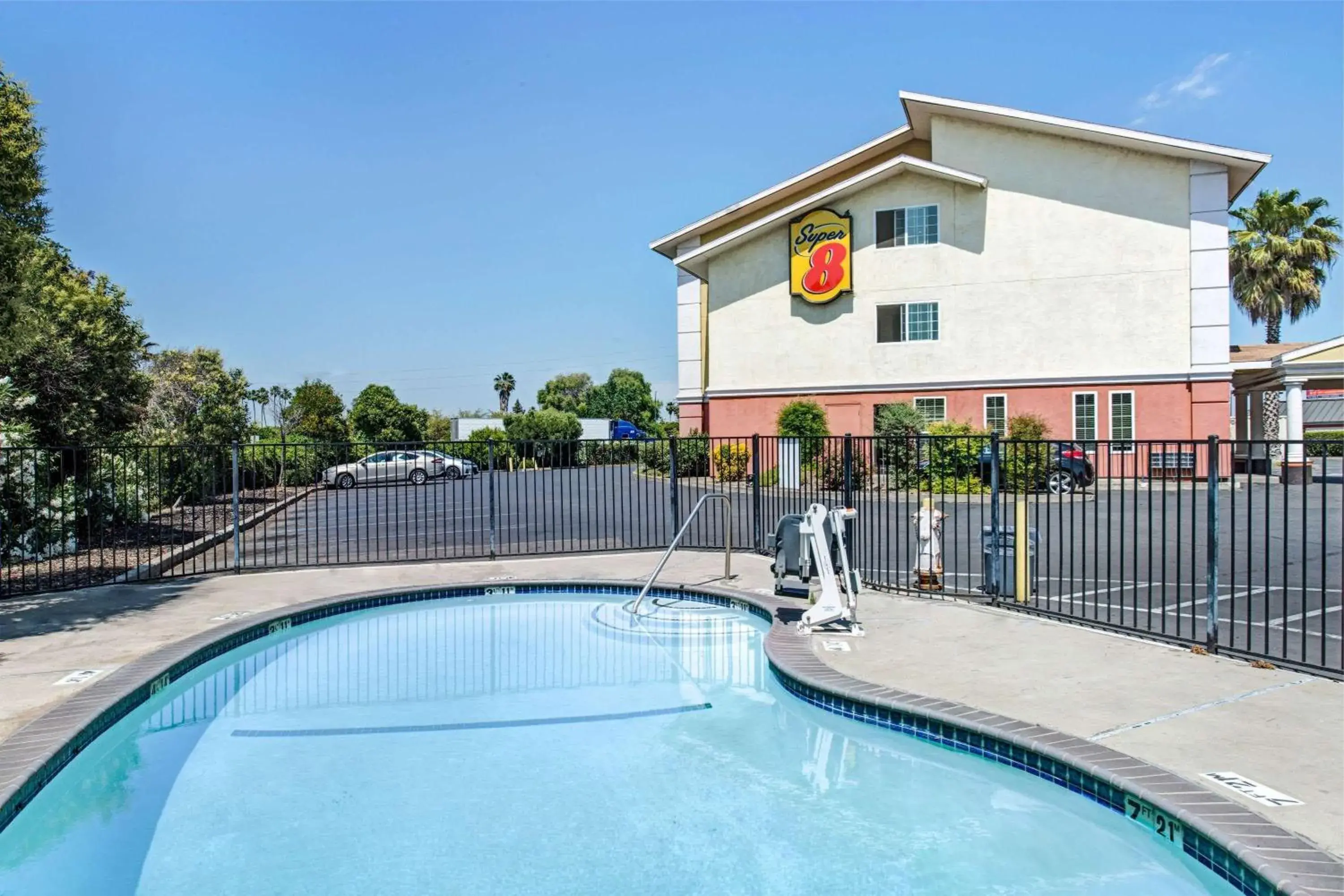 On site, Swimming Pool in Super 8 by Wyndham Sacramento/Florin Rd